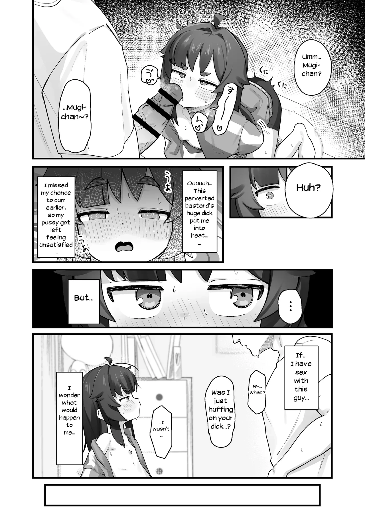Namaiki Kusogaki js no Onanie Nozoitara Amaama Sex porn comic picture 13