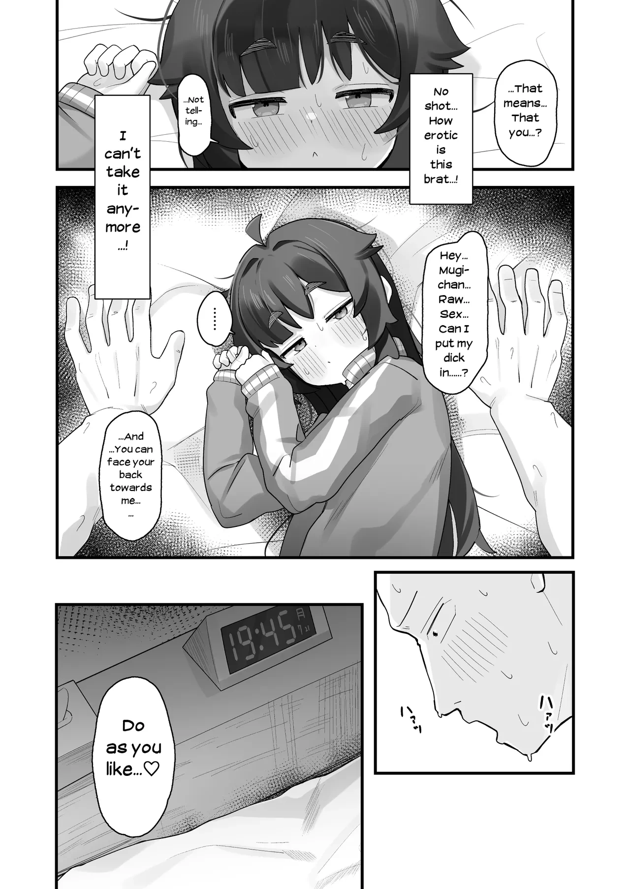 Namaiki Kusogaki js no Onanie Nozoitara Amaama Sex porn comic picture 15