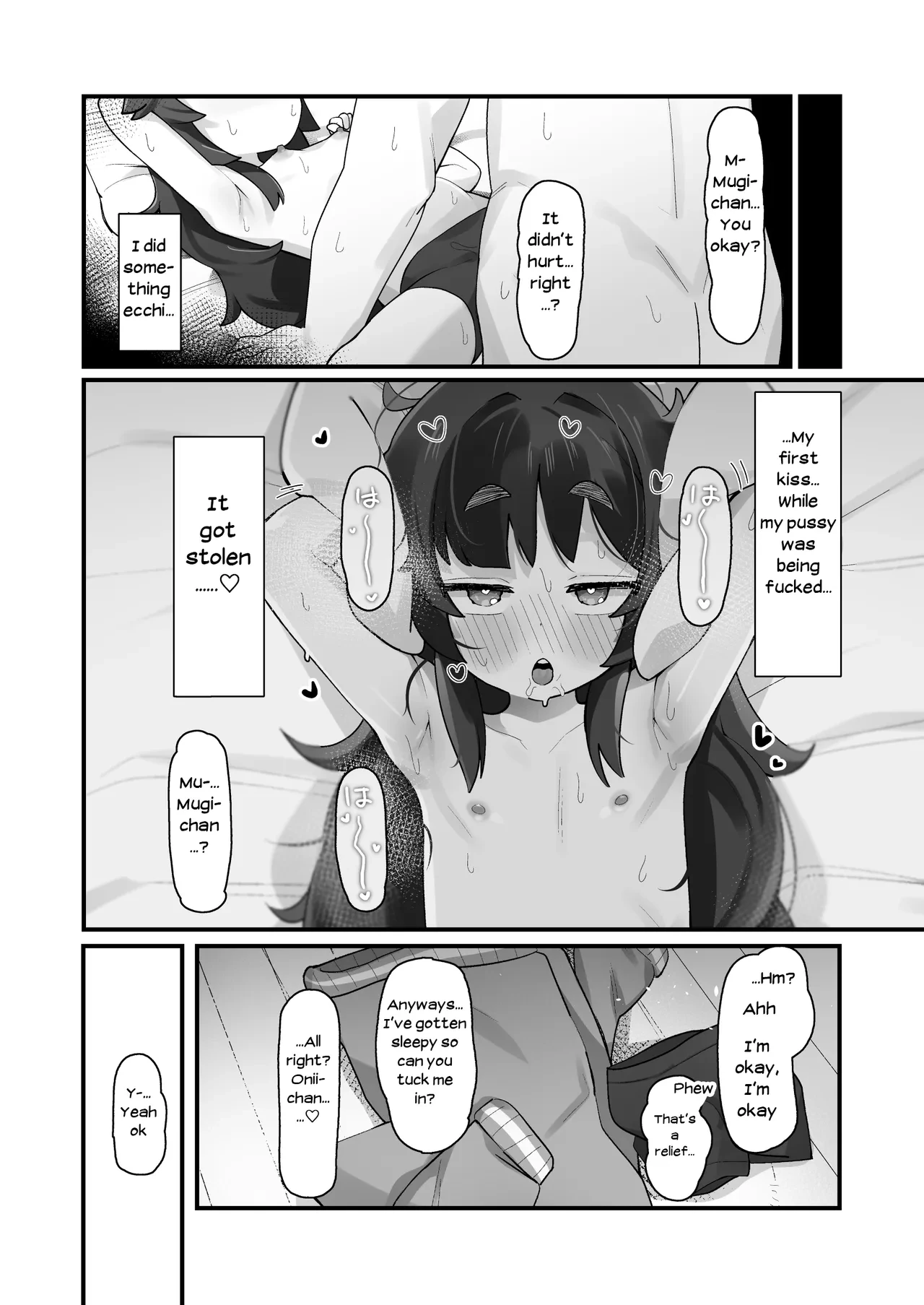 Namaiki Kusogaki js no Onanie Nozoitara Amaama Sex porn comic picture 21