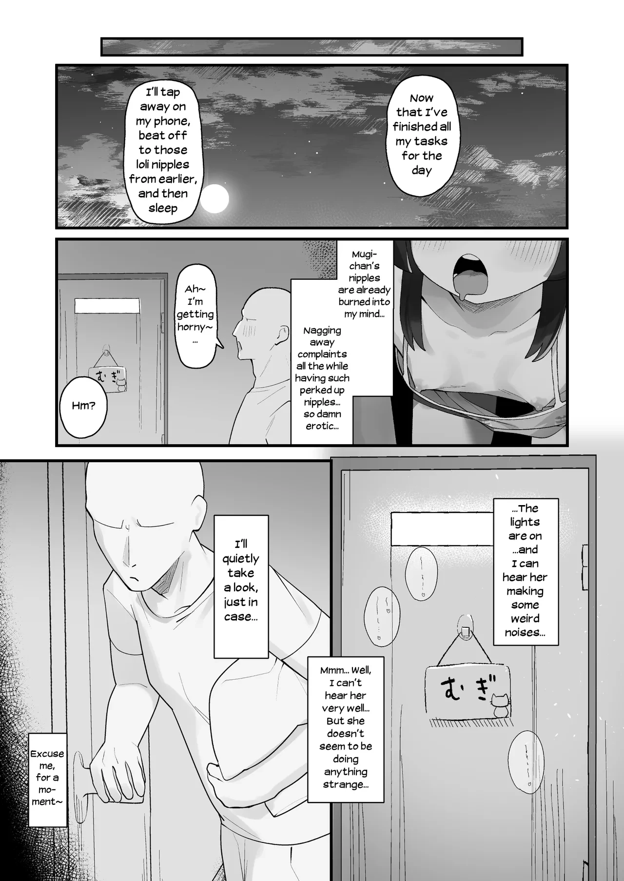 Namaiki Kusogaki js no Onanie Nozoitara Amaama Sex porn comic picture 4