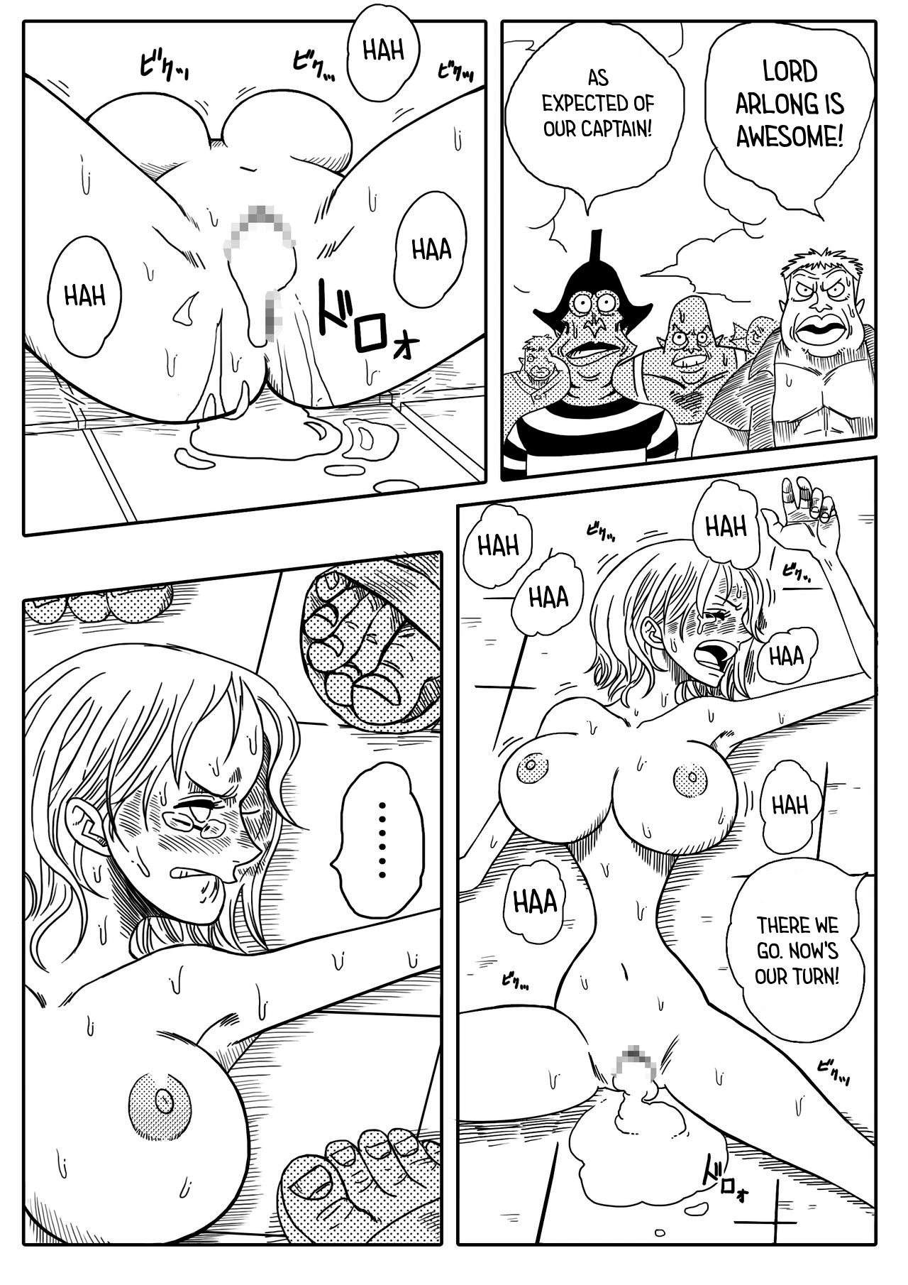 Nami vs Arlong porn comic picture 19