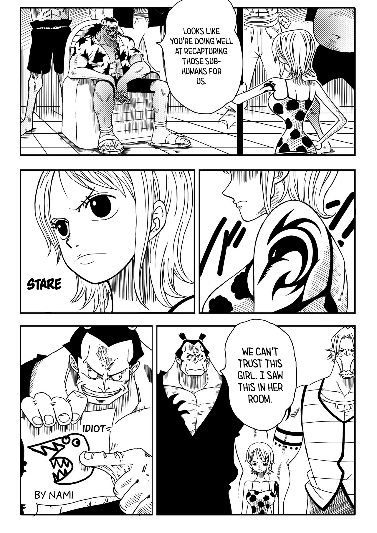 Nami vs Arlong porn comic picture 4