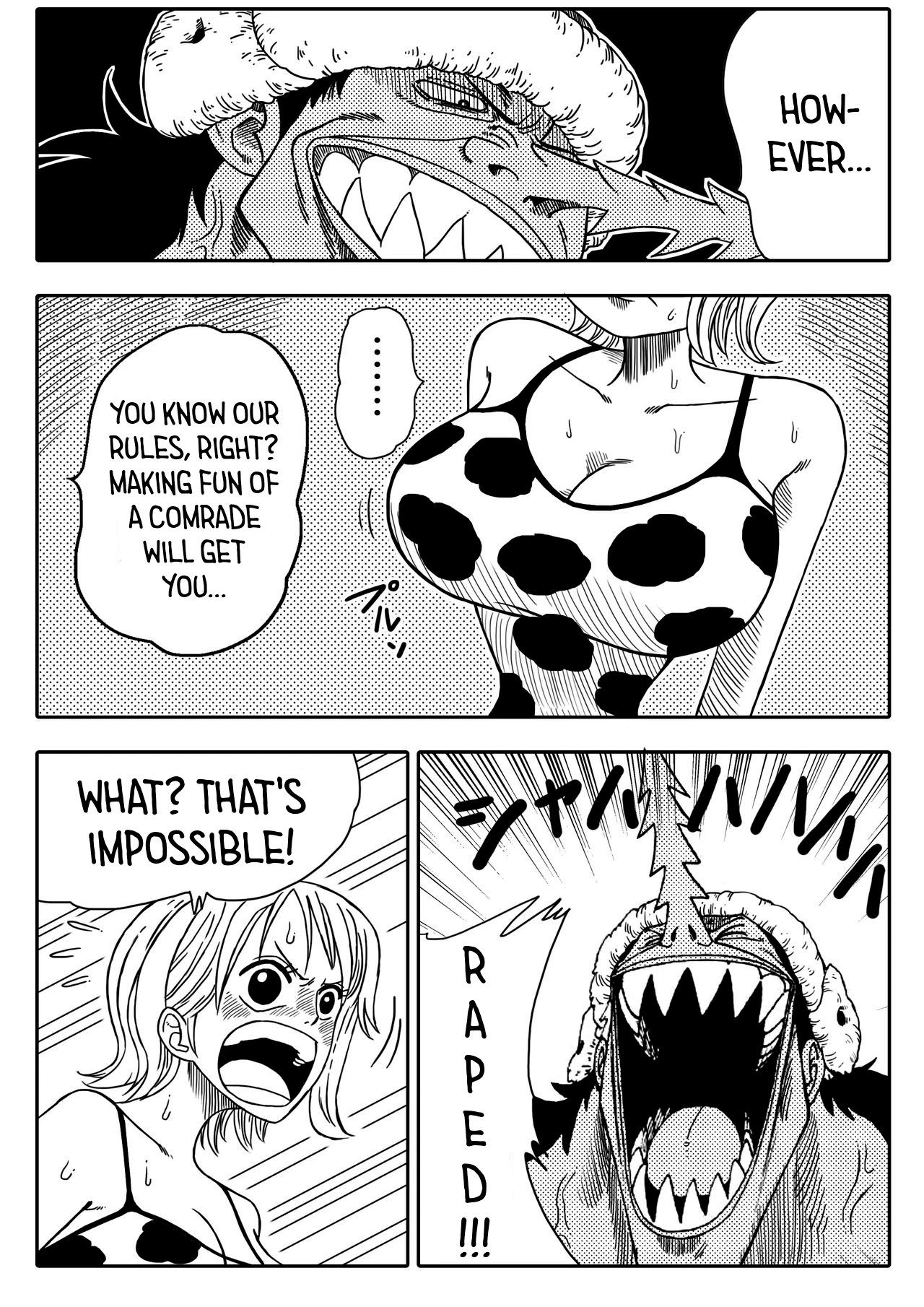 Nami vs Arlong porn comic picture 6