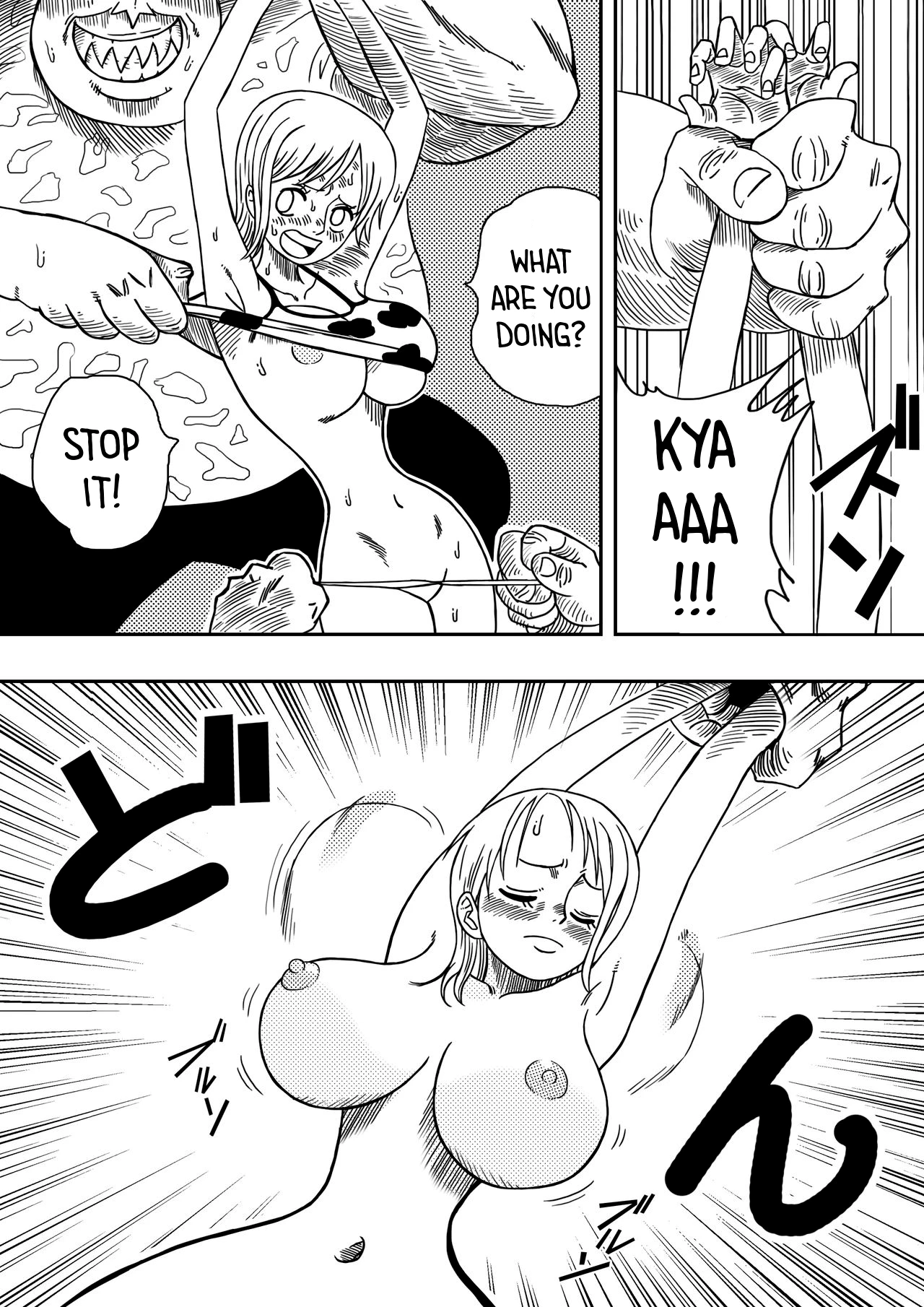 Nami vs Arlong porn comic picture 8