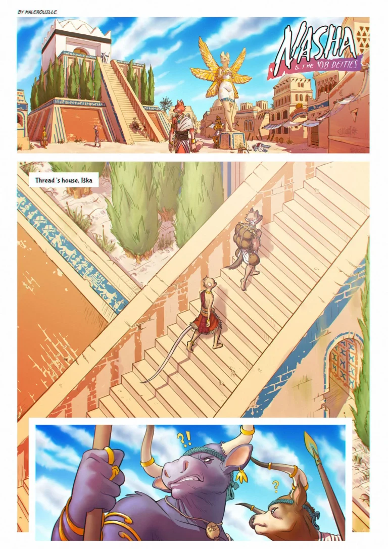 Nasha and the 108 deities, Uttu porn comic picture 1