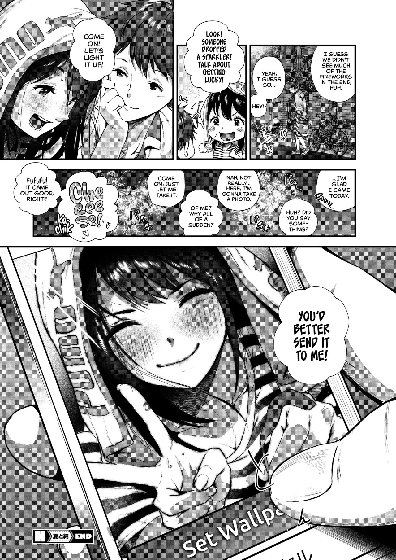 Natsu to Jun porn comic picture 21