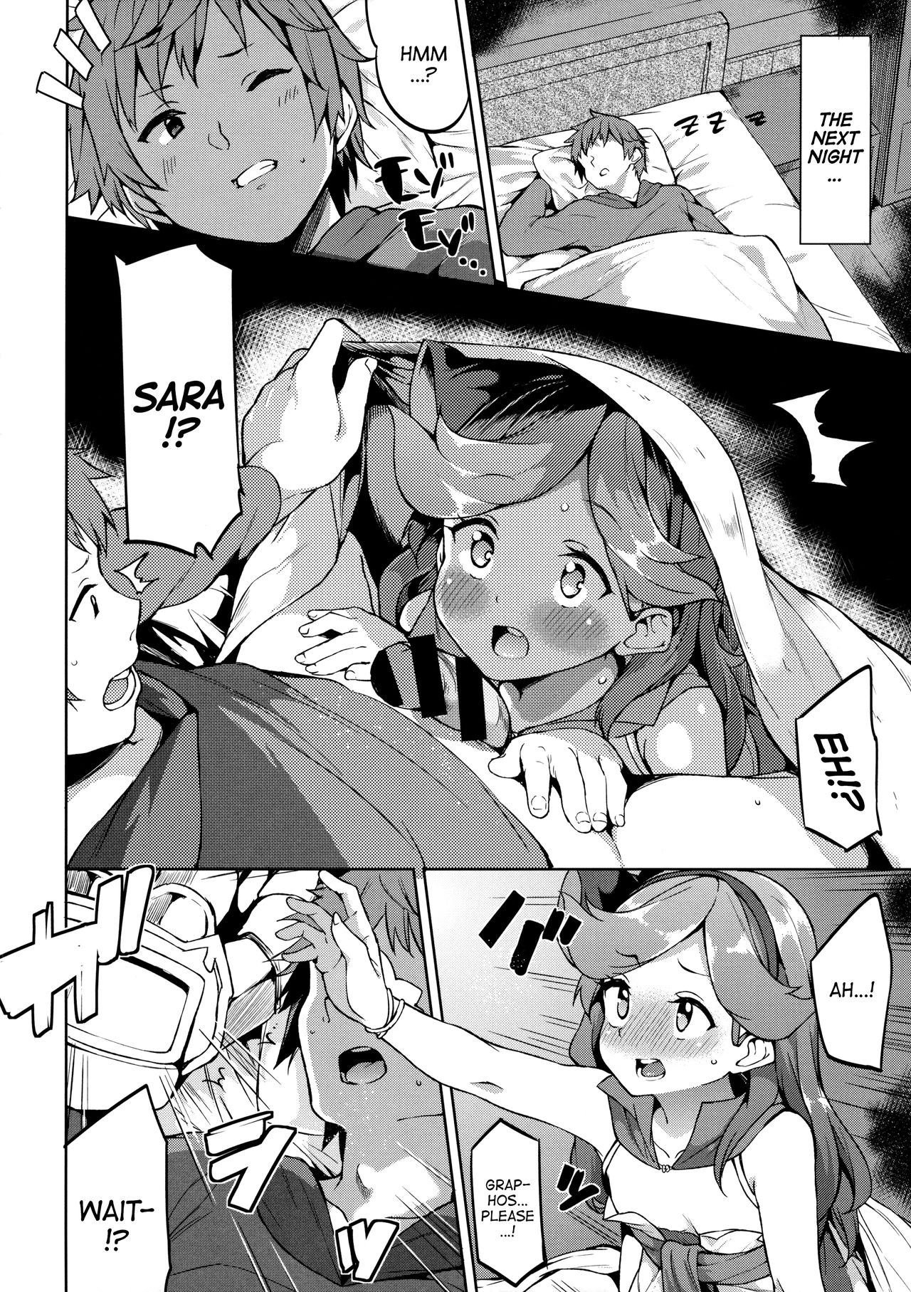 Naughty Sara-chan porn comic picture 4