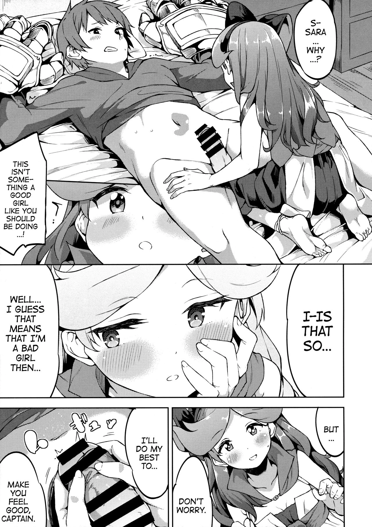 Naughty Sara-chan porn comic picture 5