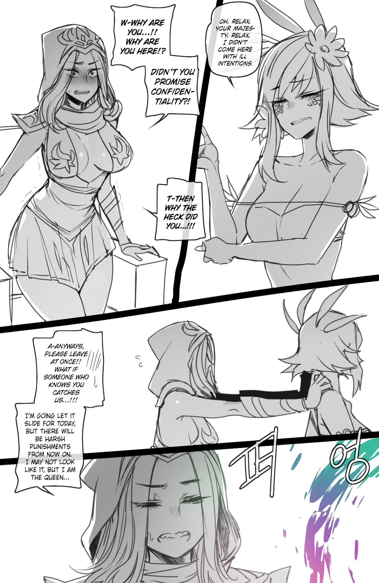 Neeko in the Freljord (Part 1) porn comic picture 4