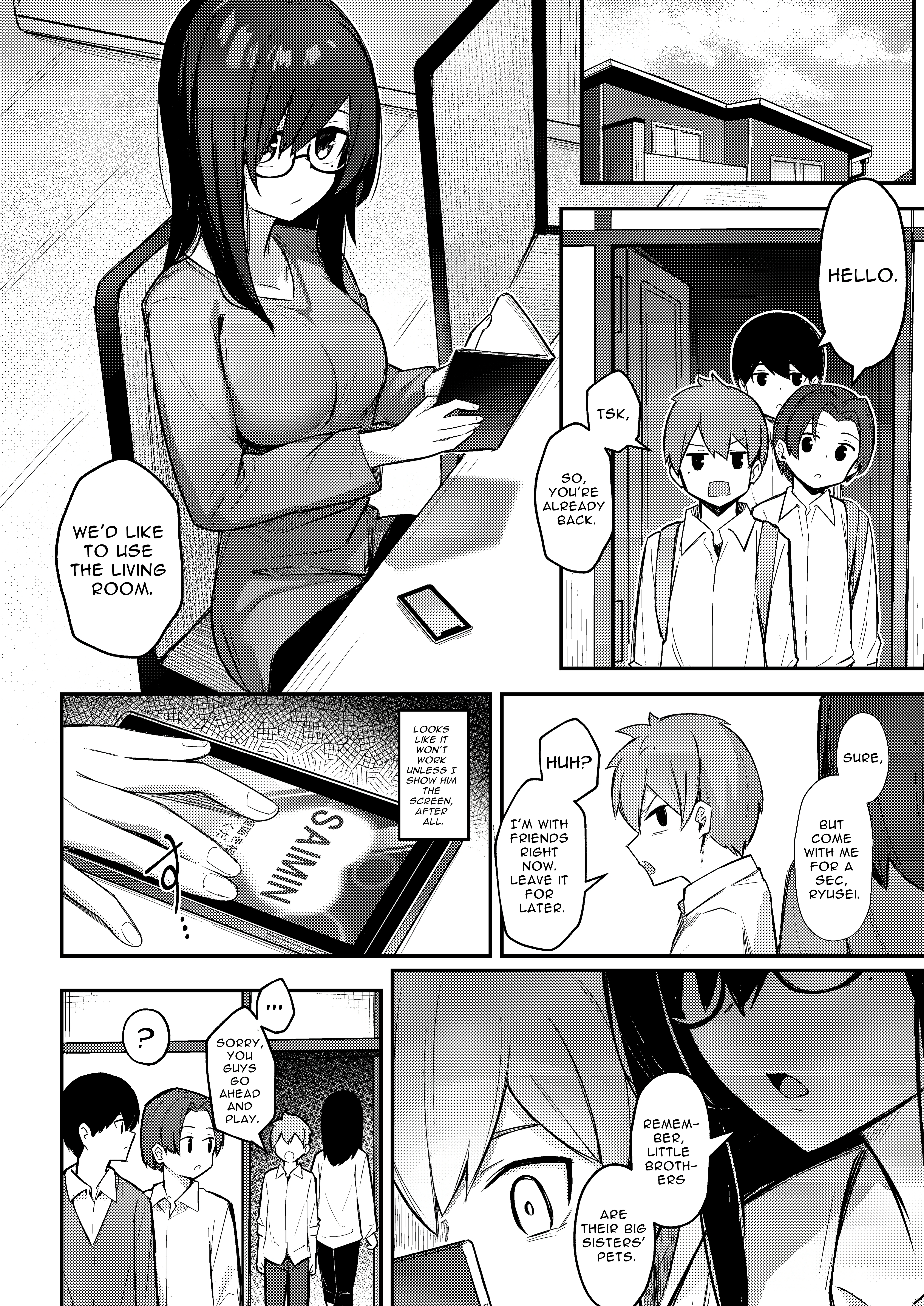 Nekura Kyonyuu no Onee-chan porn comic picture 19