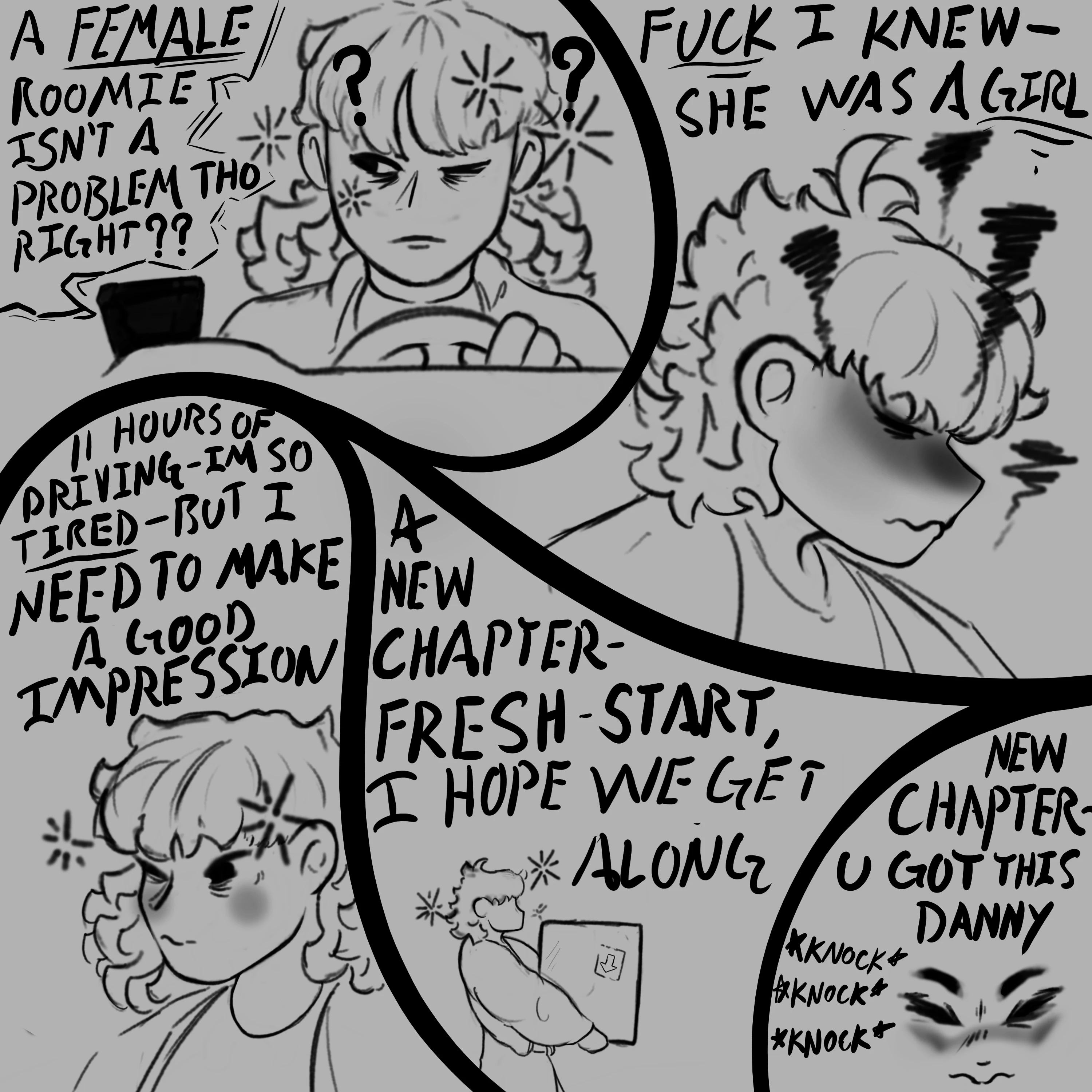 NEW GUY PART 1 porn comic picture 8