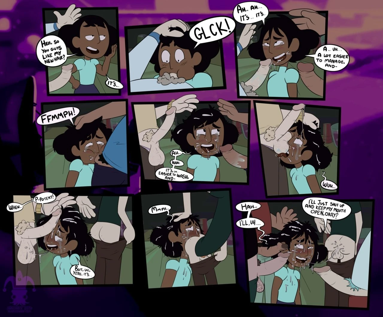 New Hair porn comic picture 10