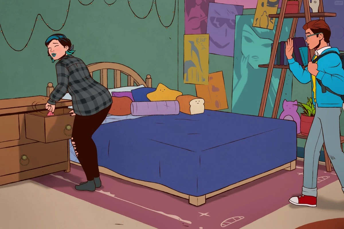 Nico's Room porn comic picture 2