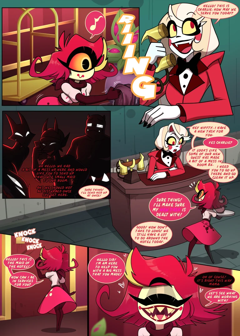 Niffty's new task porn comic picture 1