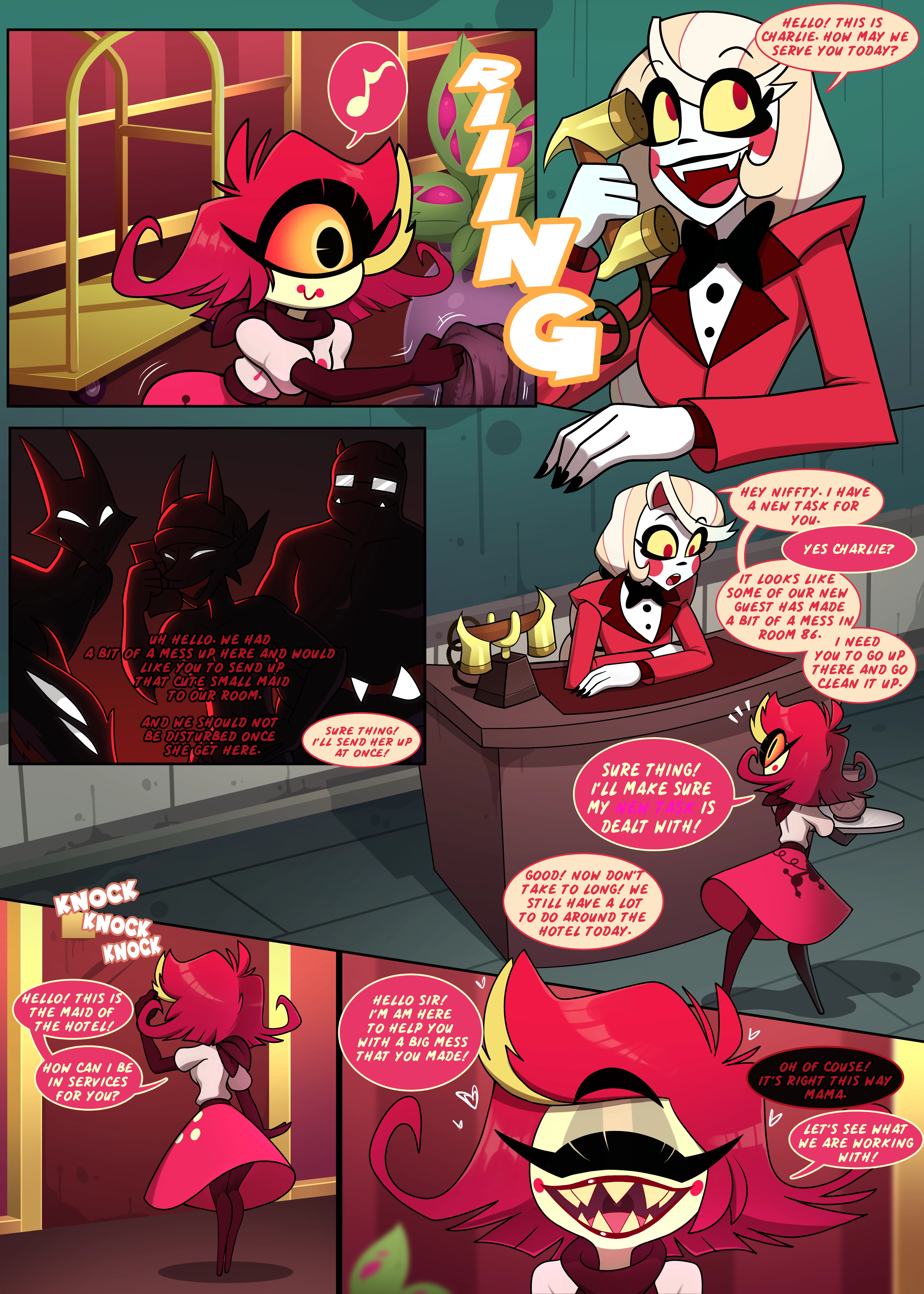 Niffty's new task porn comic picture 1