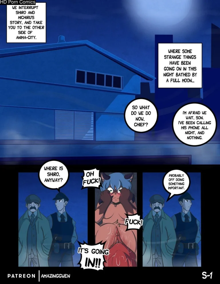 Nightlife In Animacity – Halloween porn comic picture 1