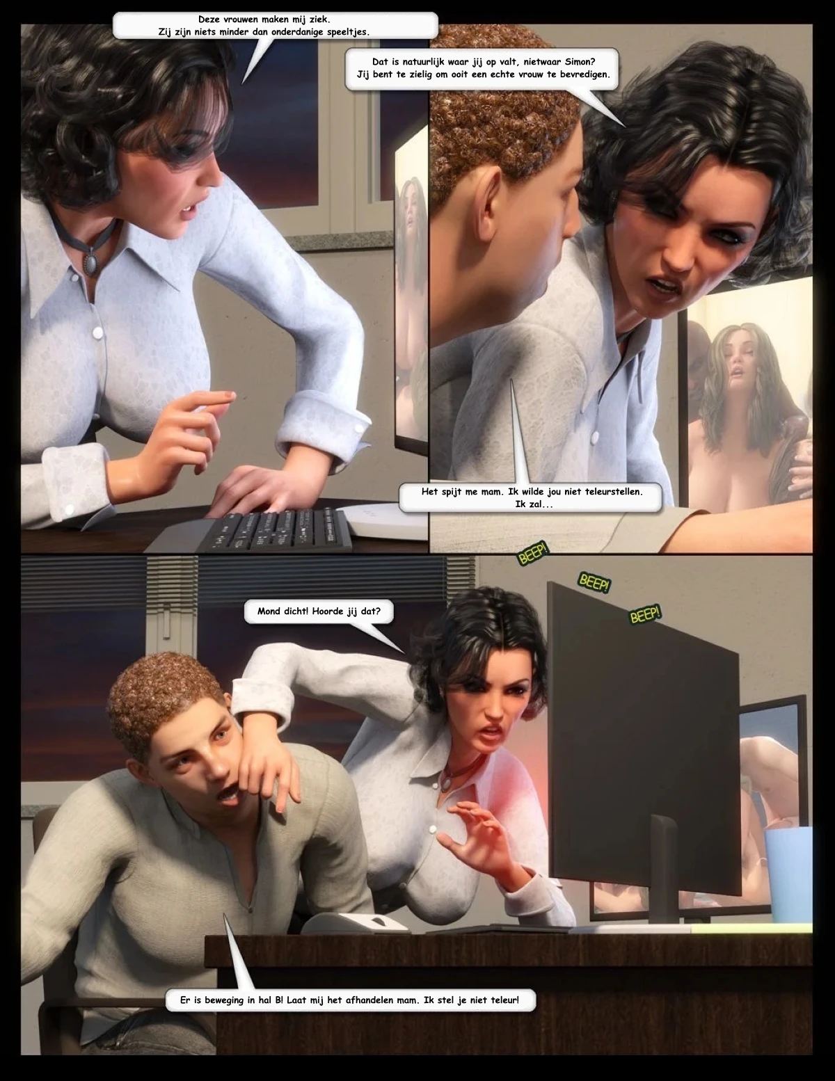 NLT #02_Stuck With Simon [NL] porn comic picture 4