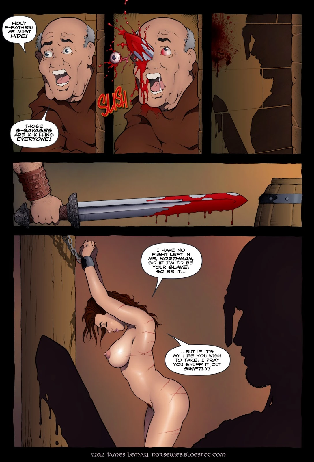 Norse: Dawn of the Shieldmaiden porn comic picture 15