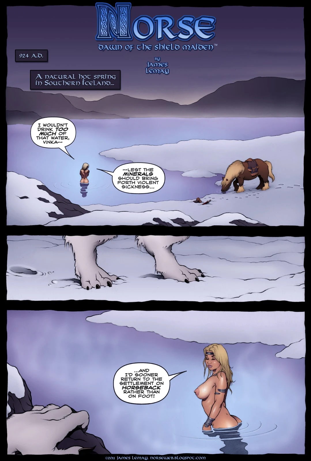 Norse: Dawn of the Shieldmaiden porn comic picture 2
