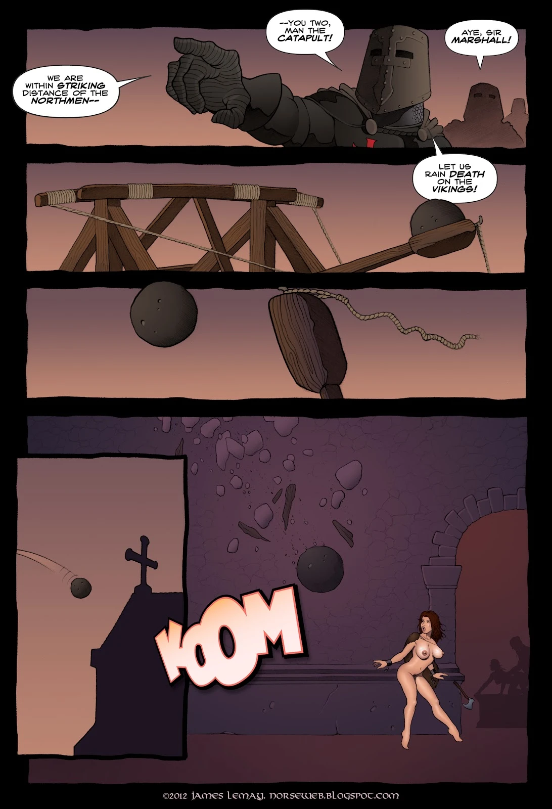Norse: Dawn of the Shieldmaiden porn comic picture 28