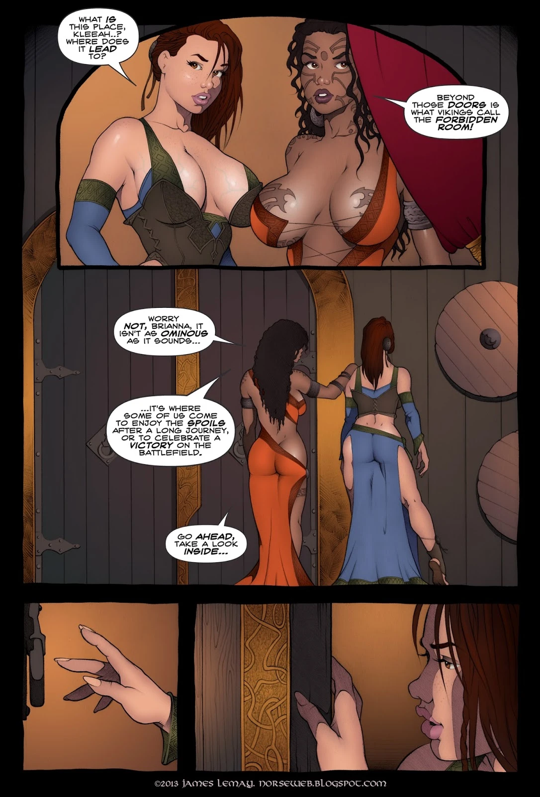 Norse: Dawn of the Shieldmaiden porn comic picture 83