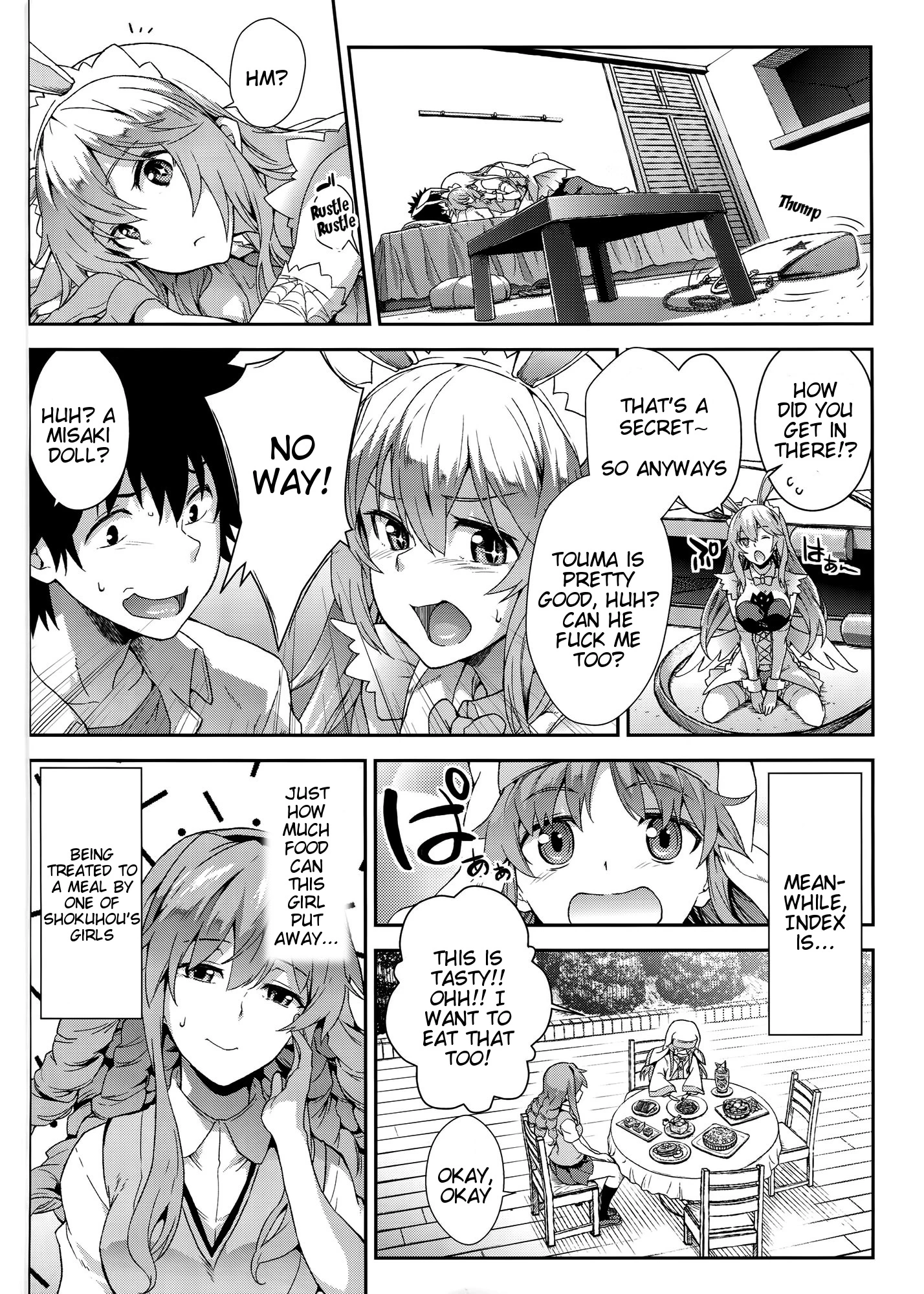 Noushoku Houga porn comic picture 17