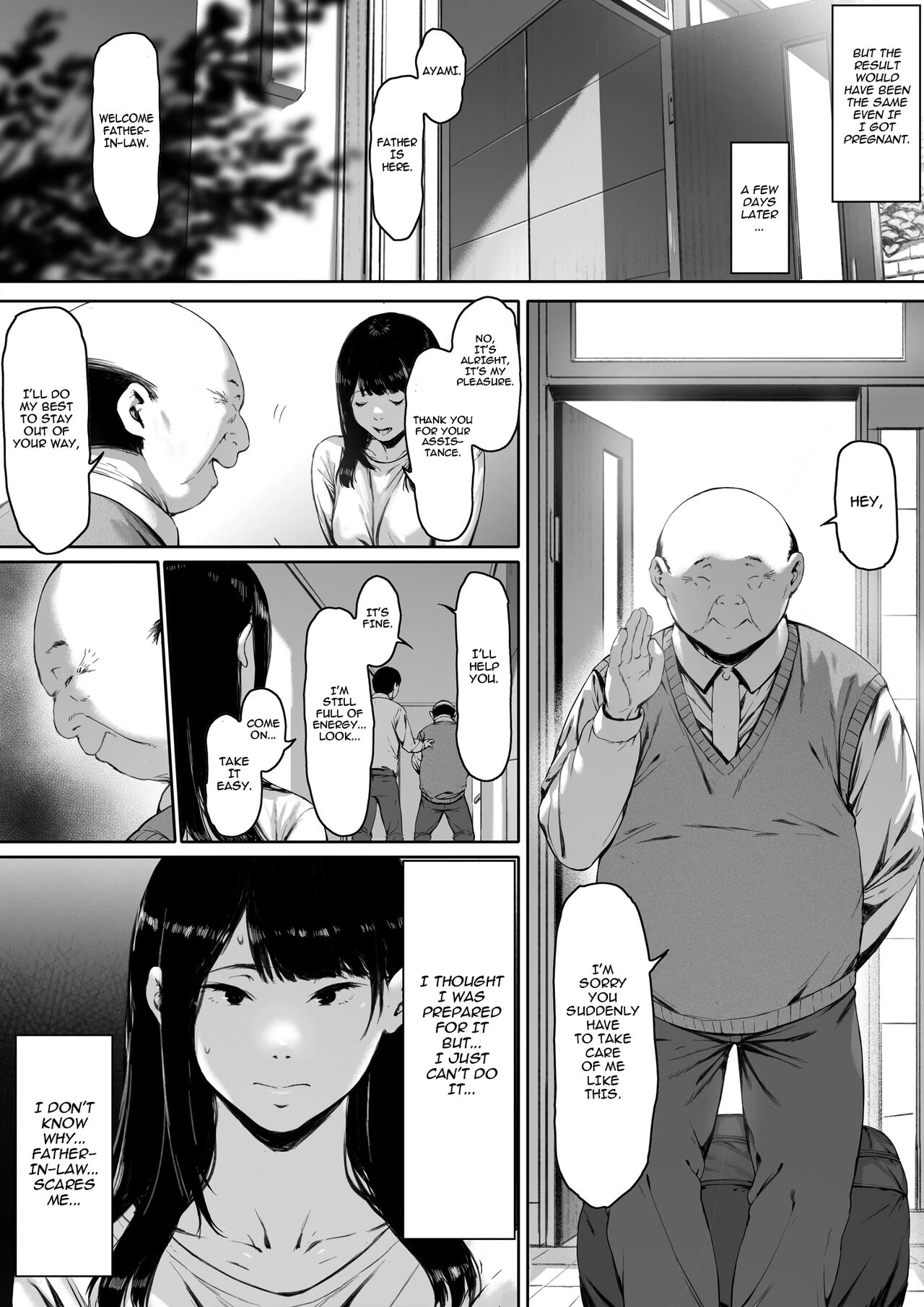 Now Living with my father-in-law, I was supposed to have a happy newlywed life. porn comic picture 11
