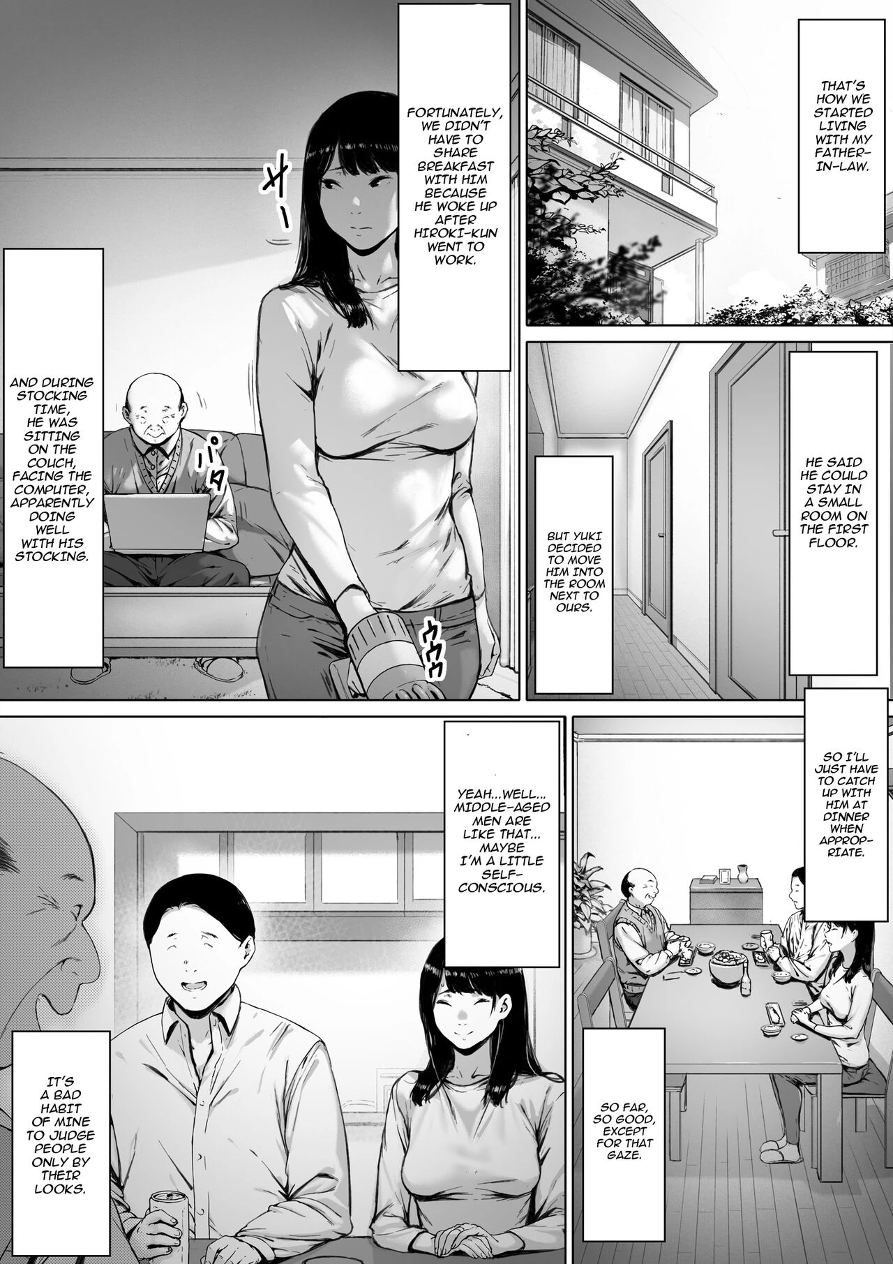 Now Living with my father-in-law, I was supposed to have a happy newlywed life. porn comic picture 12