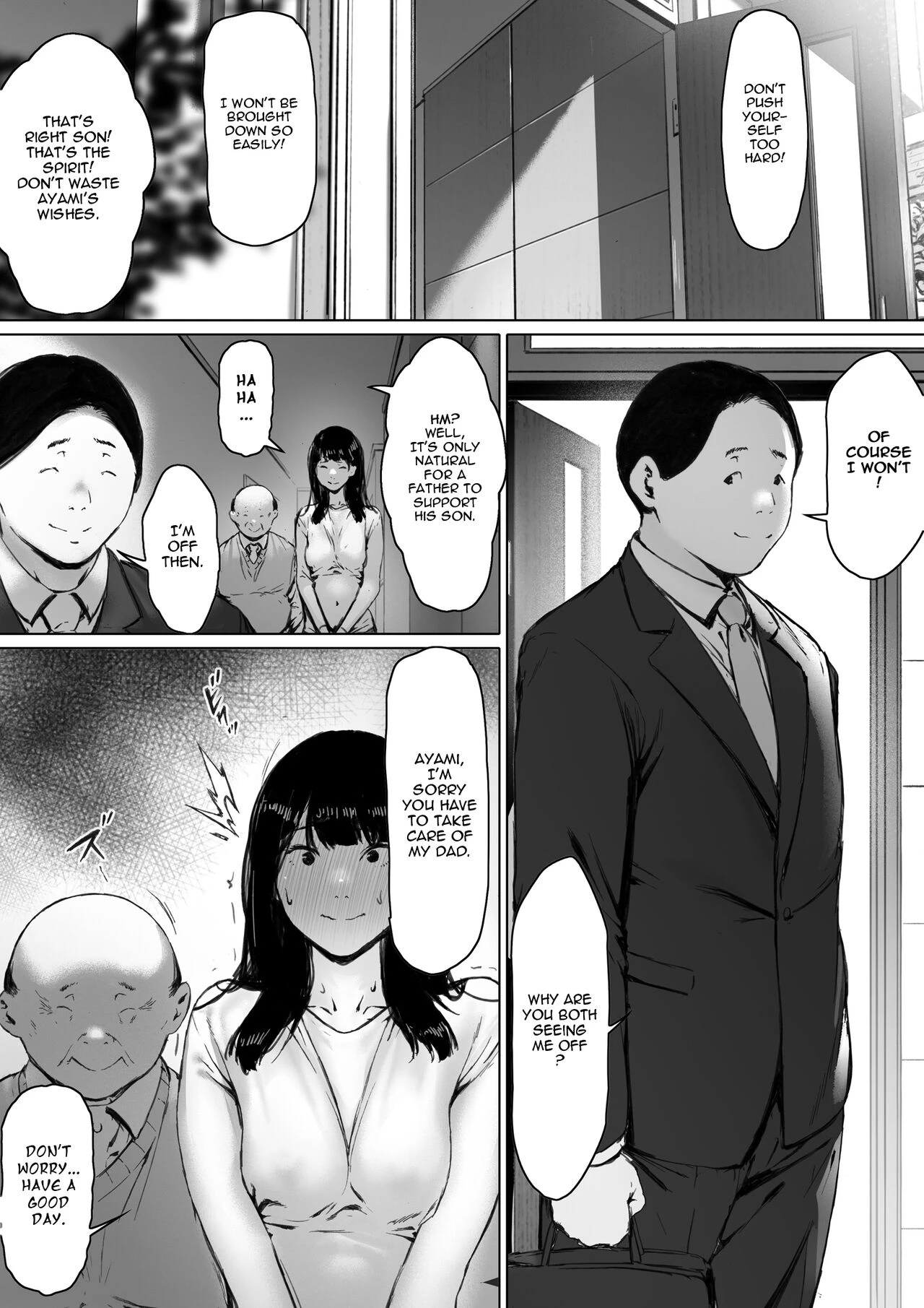 Now Living with my father-in-law, I was supposed to have a happy newlywed life. porn comic picture 137
