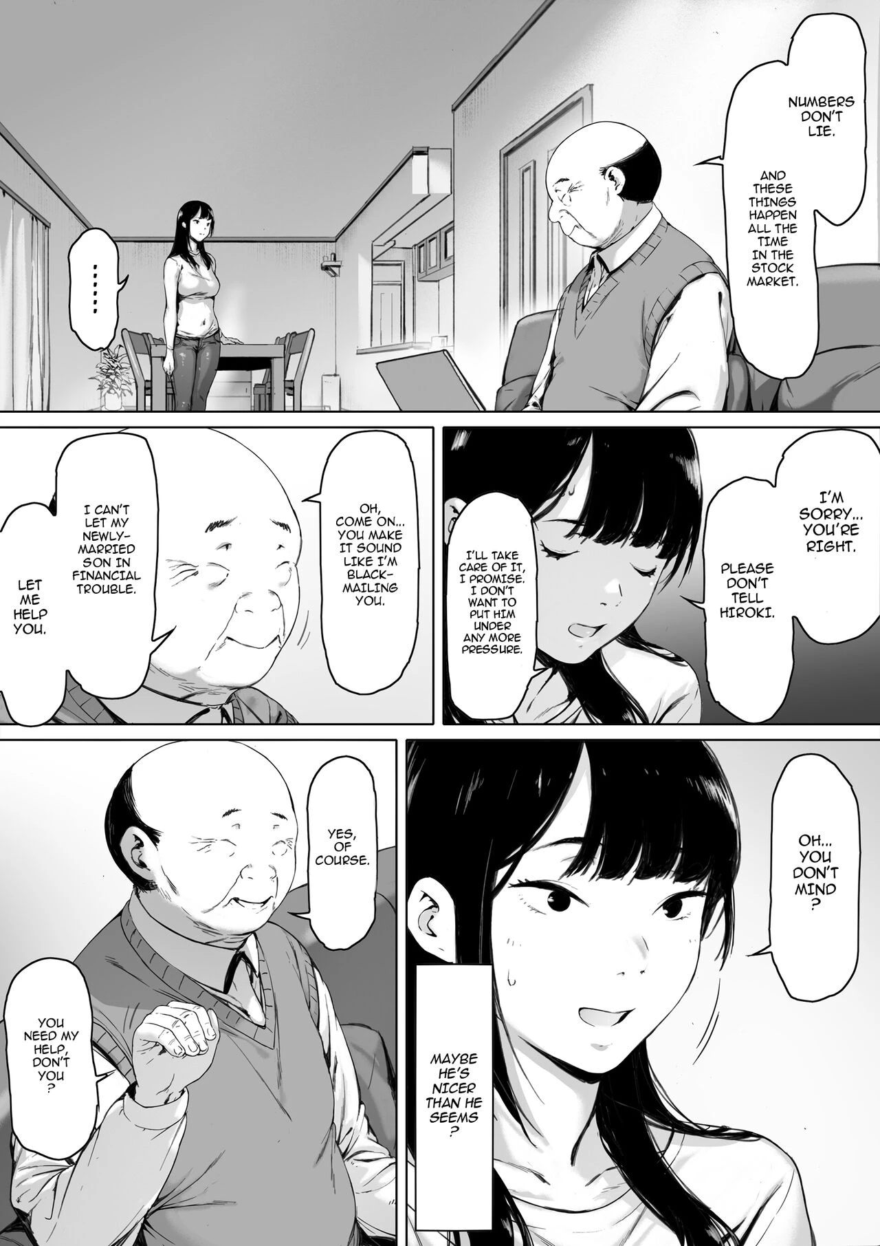 Now Living with my father-in-law, I was supposed to have a happy newlywed life. porn comic picture 15