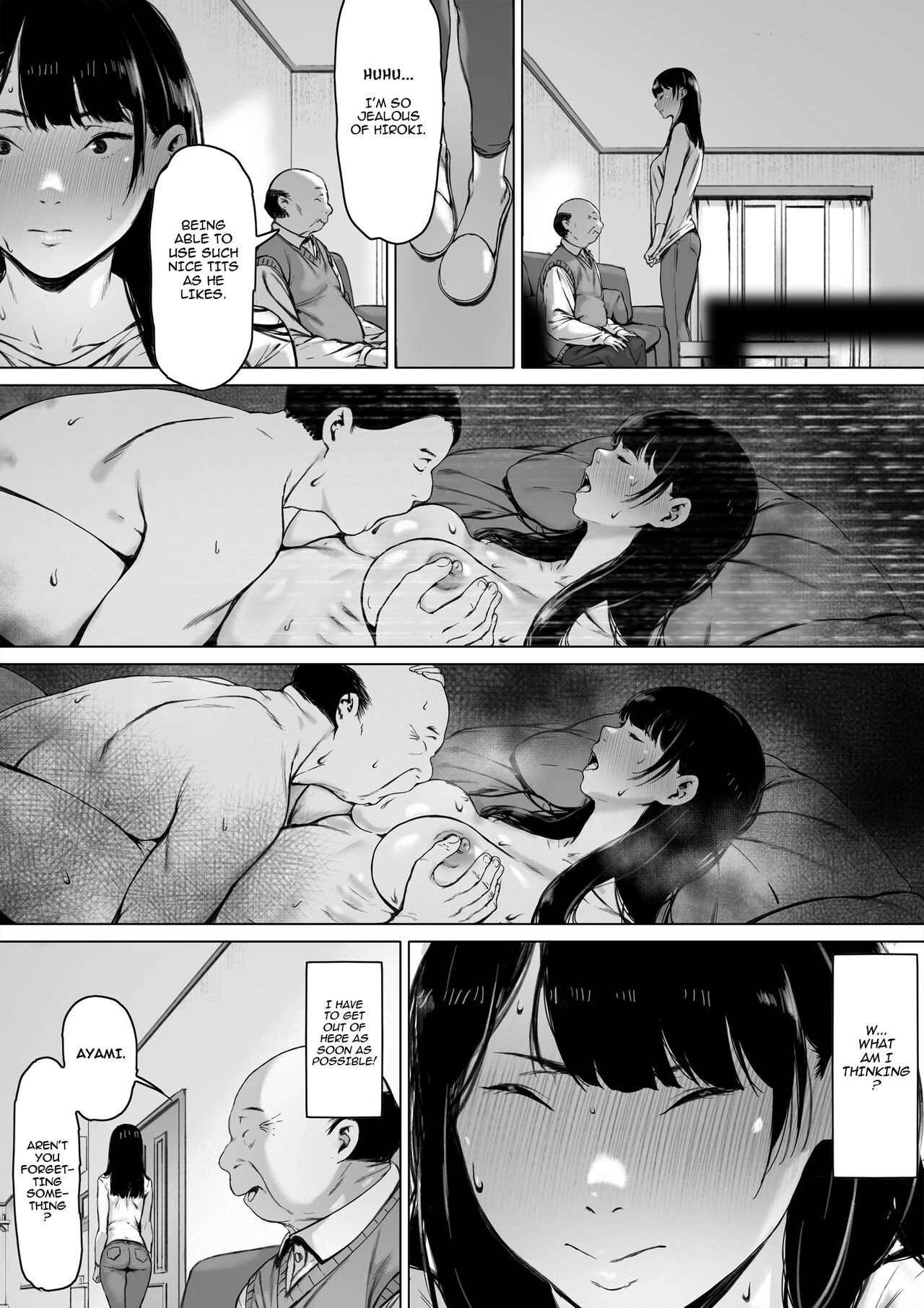 Now Living with my father-in-law, I was supposed to have a happy newlywed life. porn comic picture 26