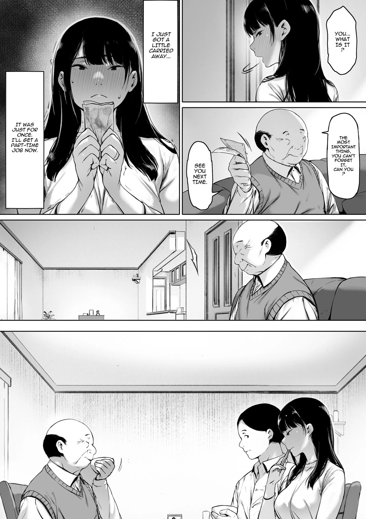 Now Living with my father-in-law, I was supposed to have a happy newlywed life. porn comic picture 27