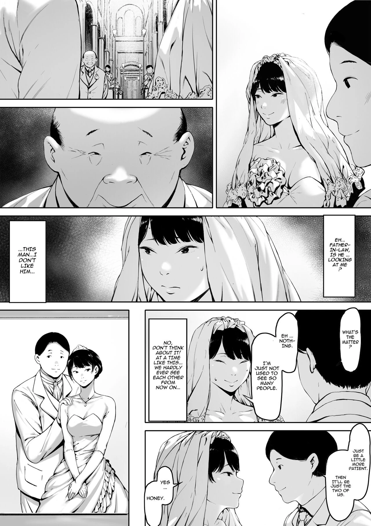 Now Living with my father-in-law, I was supposed to have a happy newlywed life. porn comic picture 3