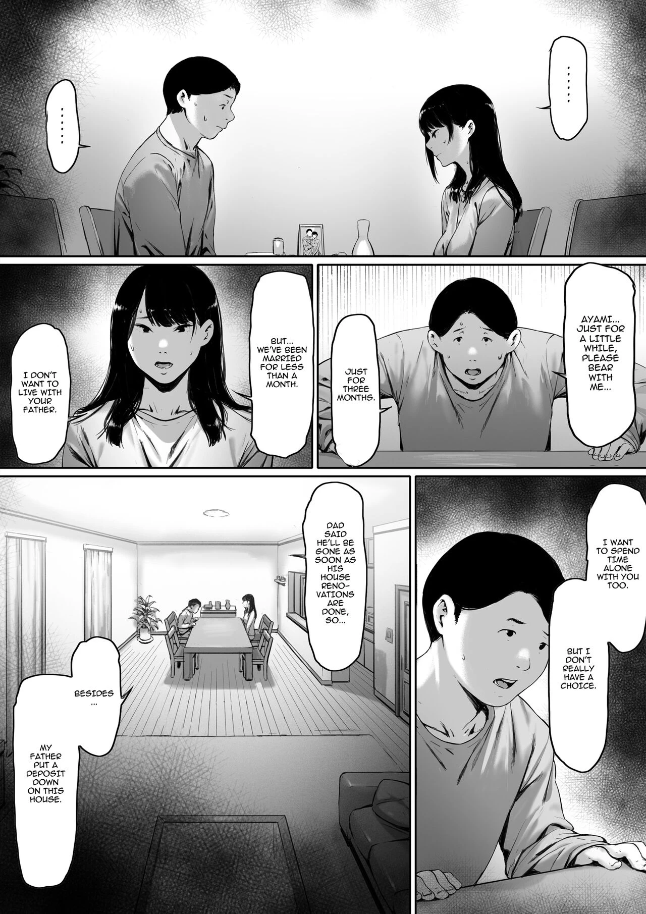 Now Living with my father-in-law, I was supposed to have a happy newlywed life. porn comic picture 4