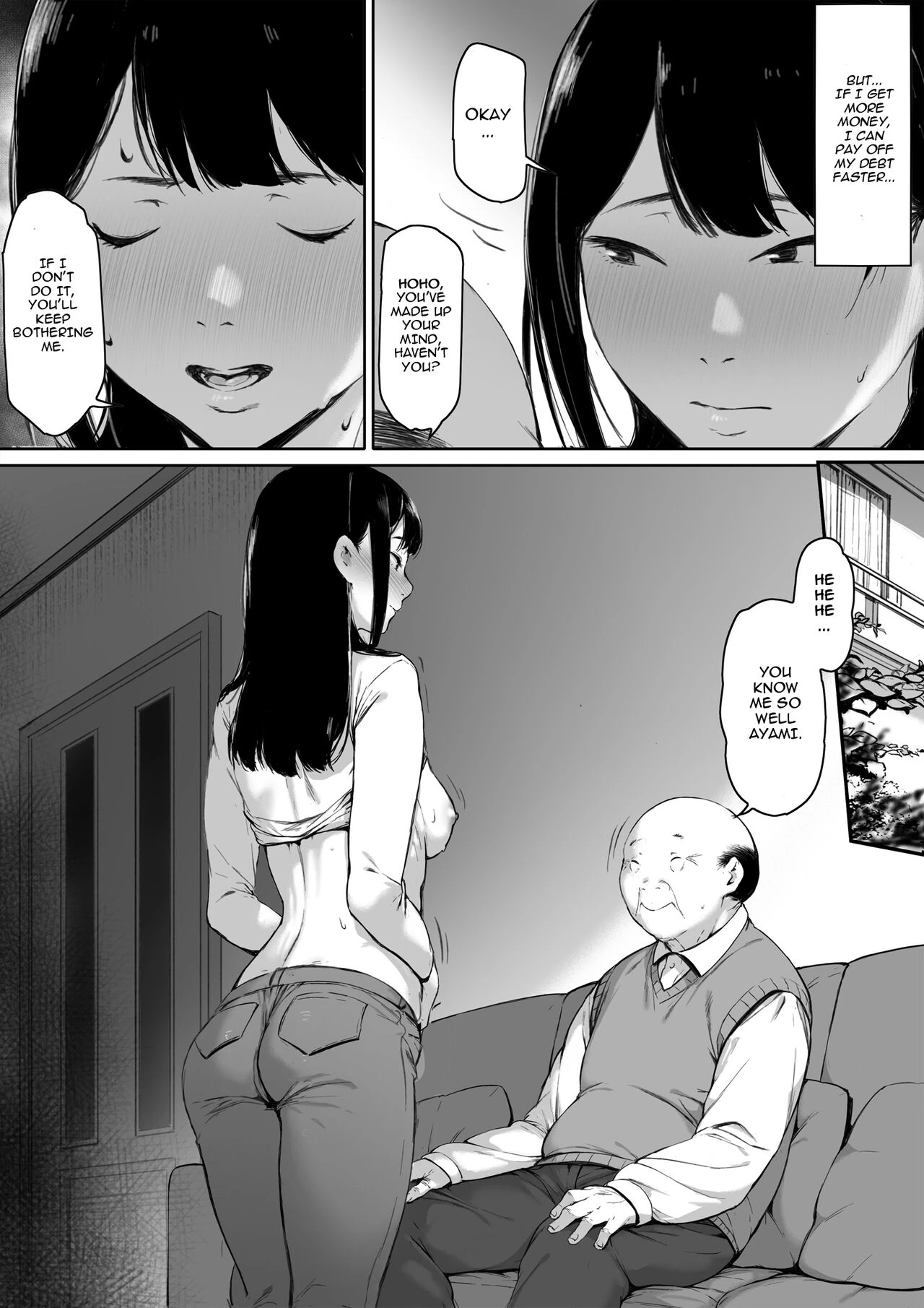Now Living with my father-in-law, I was supposed to have a happy newlywed life. porn comic picture 41