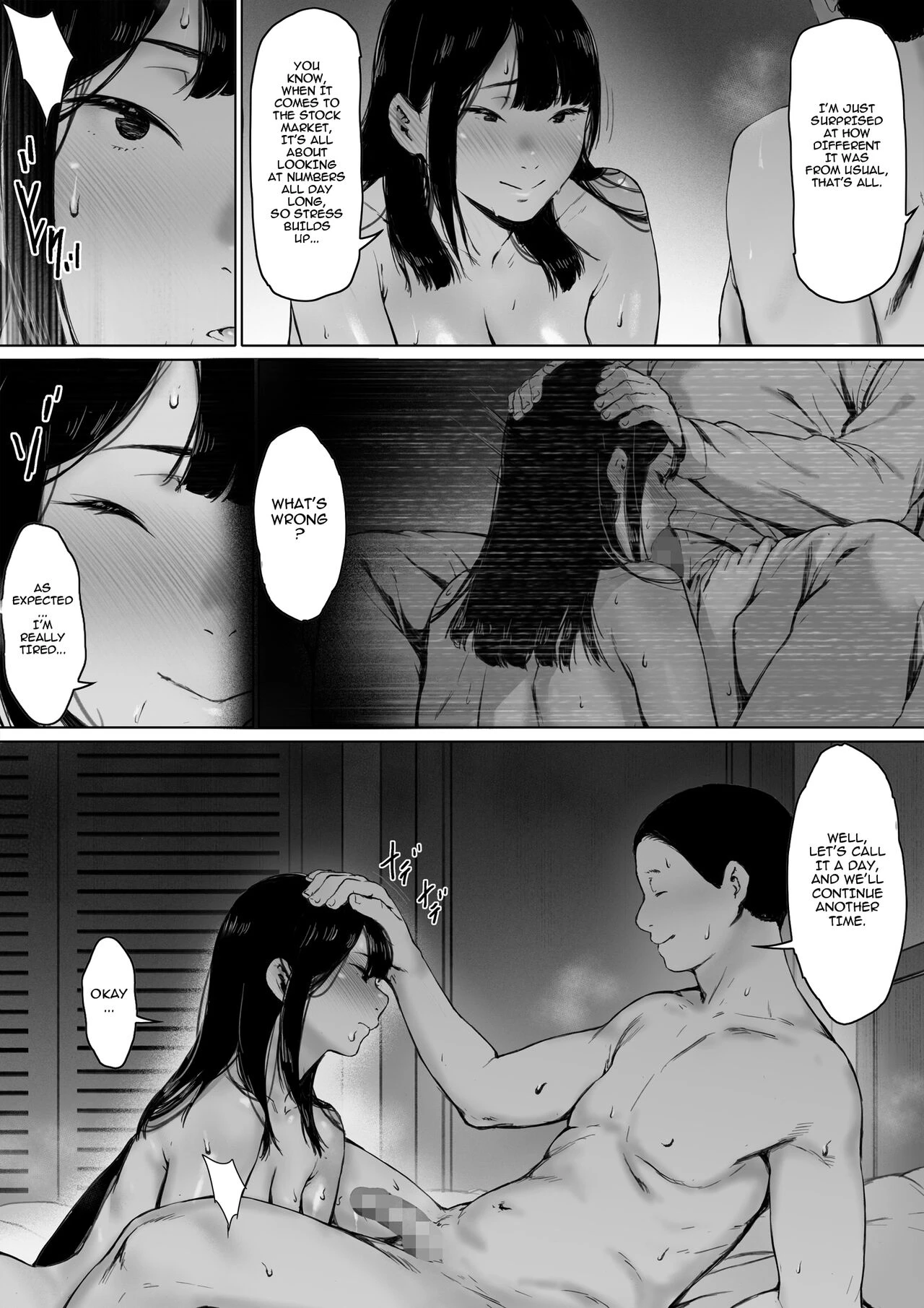 Now Living with my father-in-law, I was supposed to have a happy newlywed life. porn comic picture 61