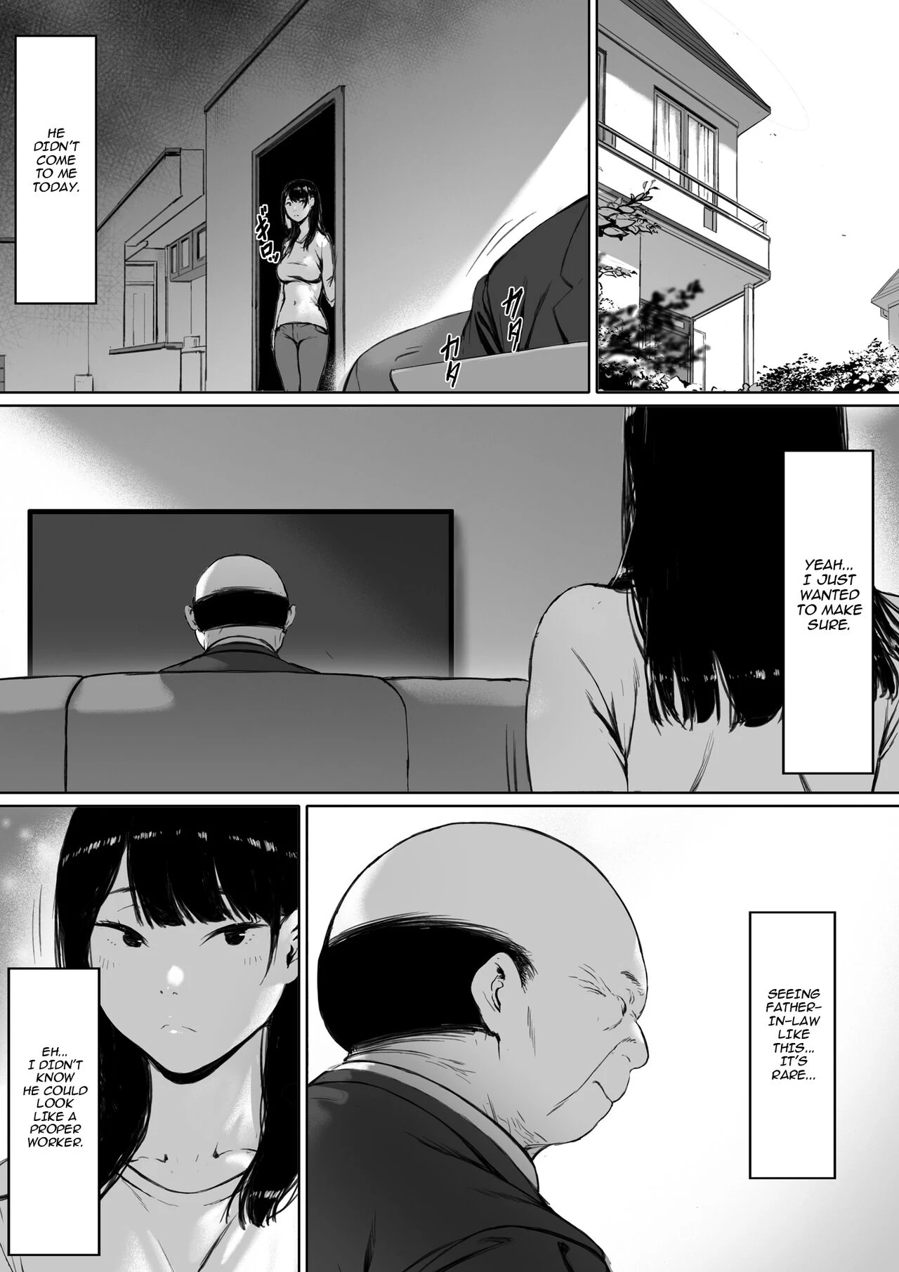 Now Living with my father-in-law, I was supposed to have a happy newlywed life. porn comic picture 82