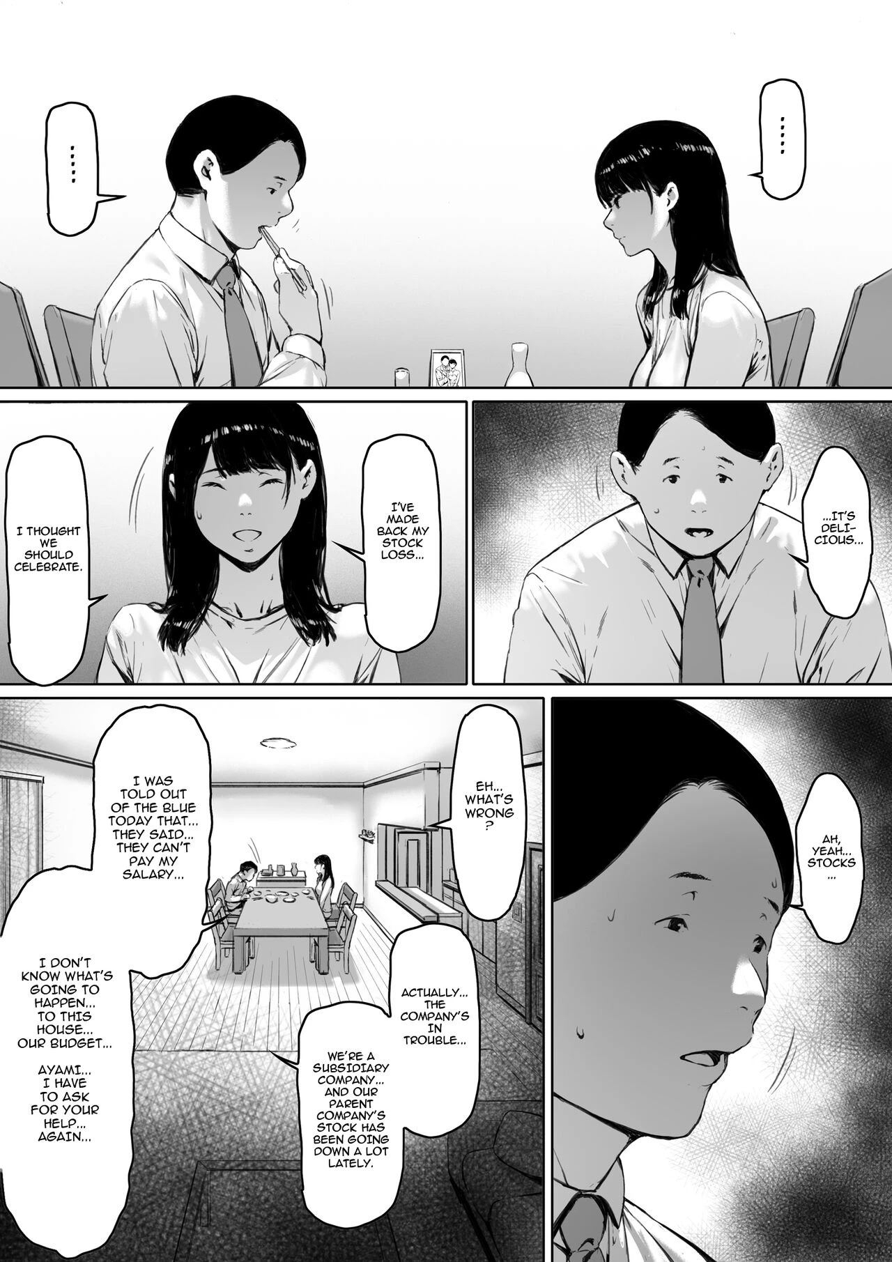 Now Living with my father-in-law, I was supposed to have a happy newlywed life. porn comic picture 86