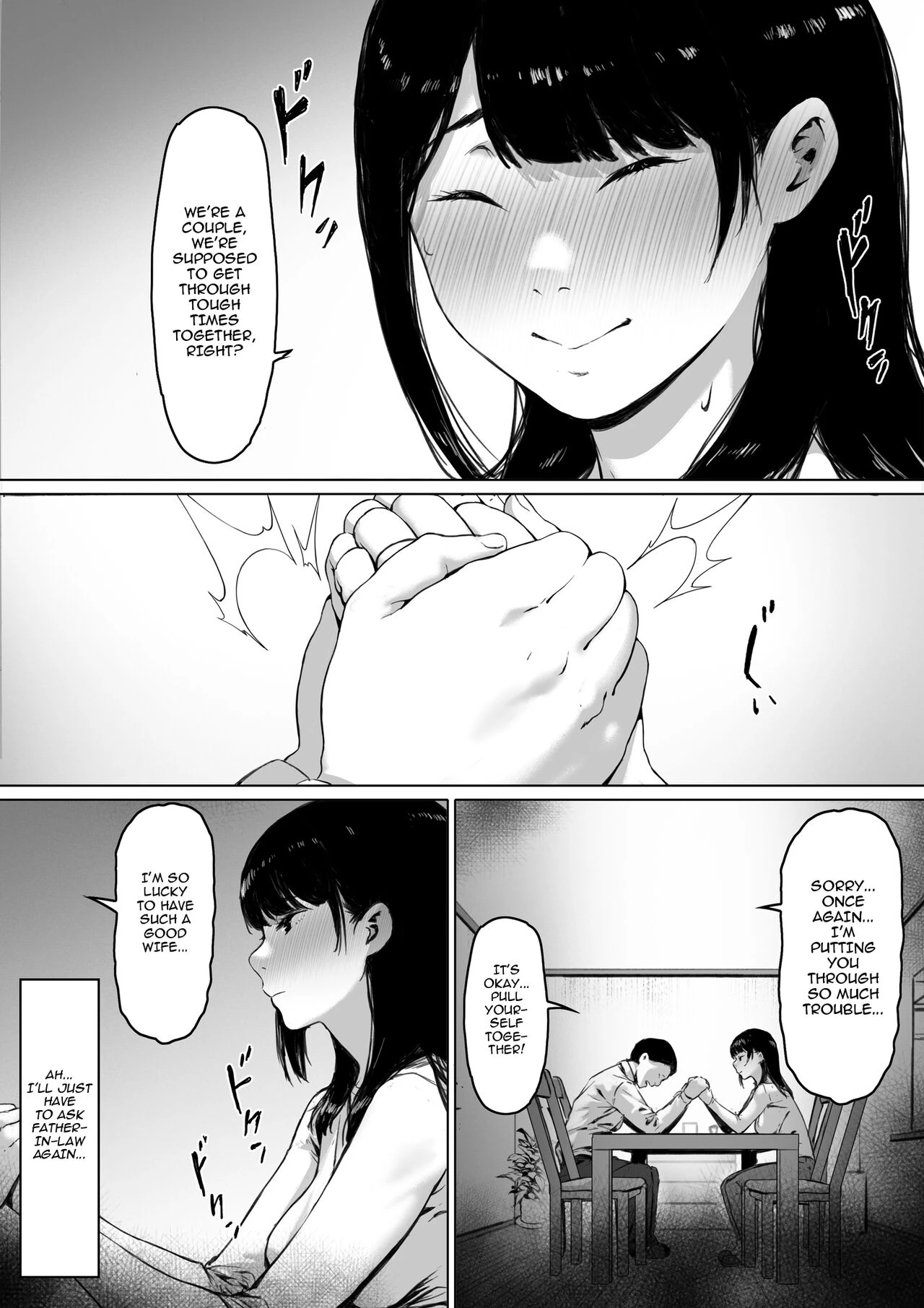 Now Living with my father-in-law, I was supposed to have a happy newlywed life. porn comic picture 88