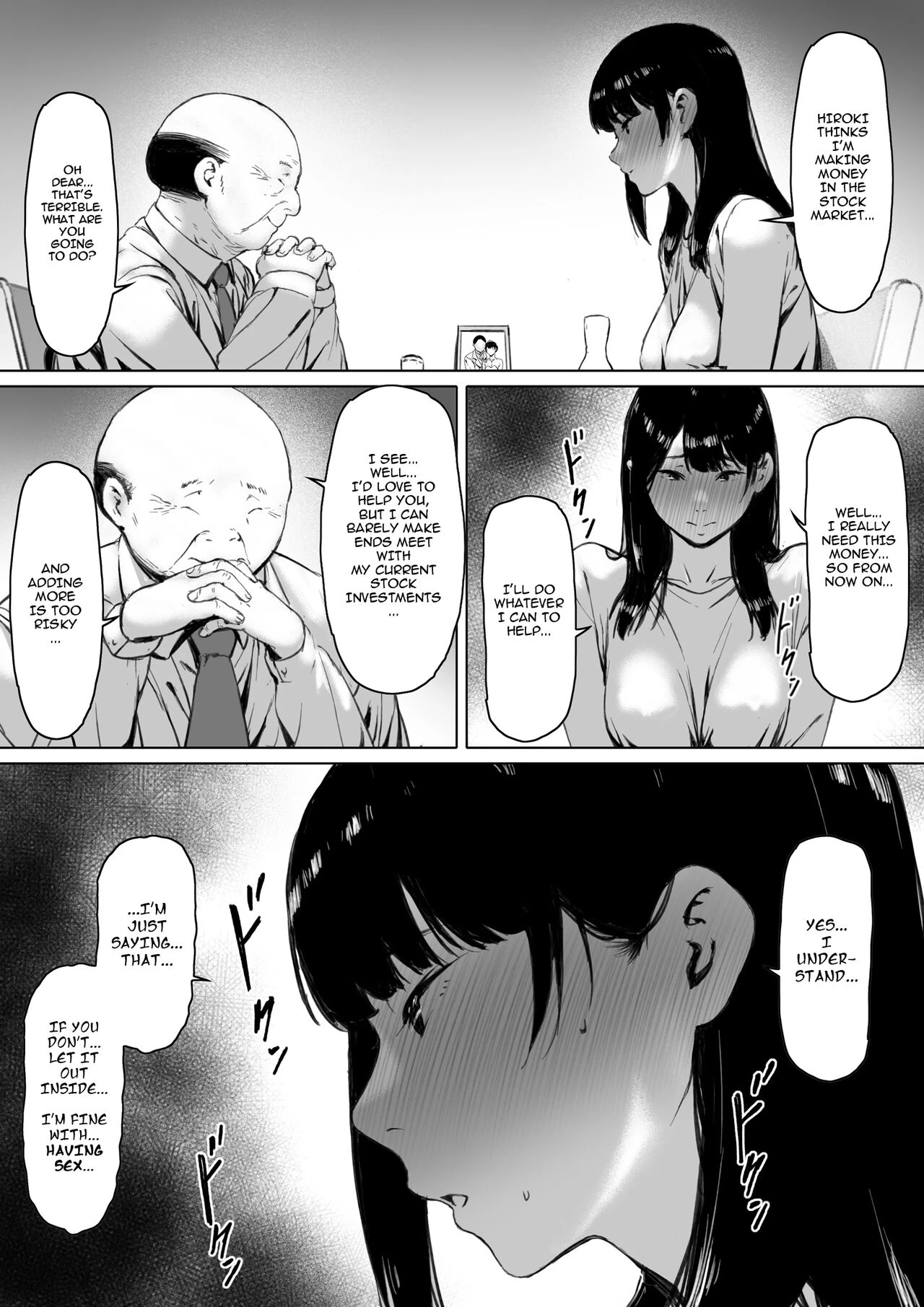 Now Living with my father-in-law, I was supposed to have a happy newlywed life. porn comic picture 92