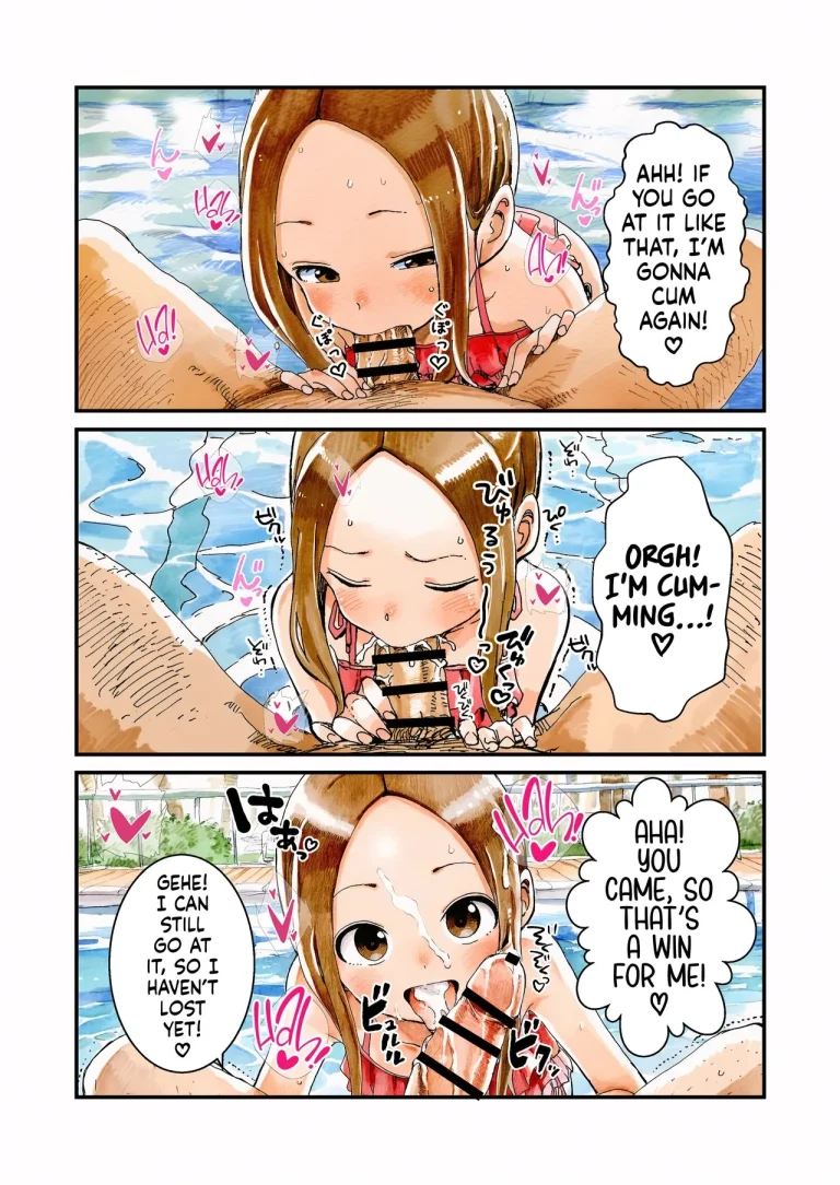 NTR Master Takagi-san Pool Date Edition porn comic picture 24