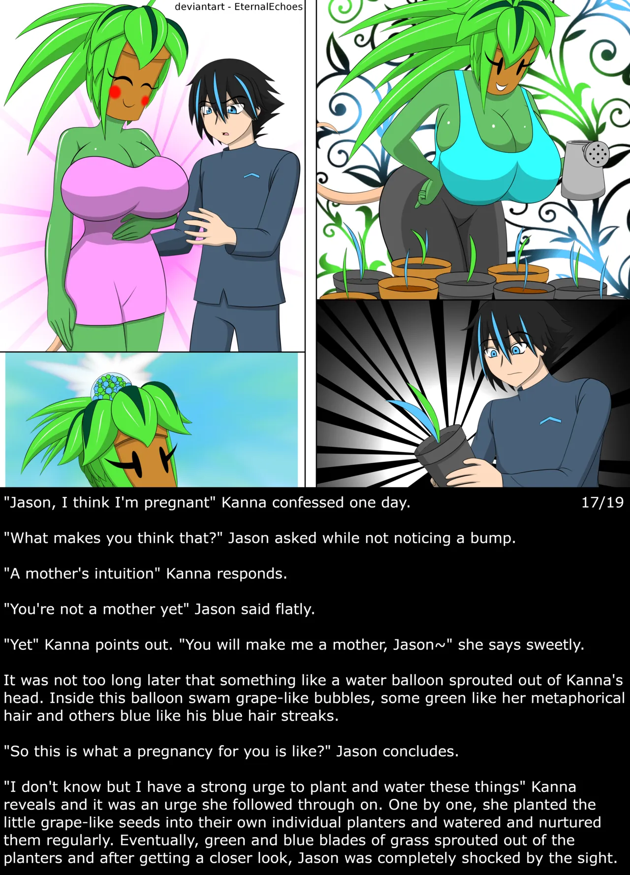 Nurse Kanna helps Jason porn comic picture 17