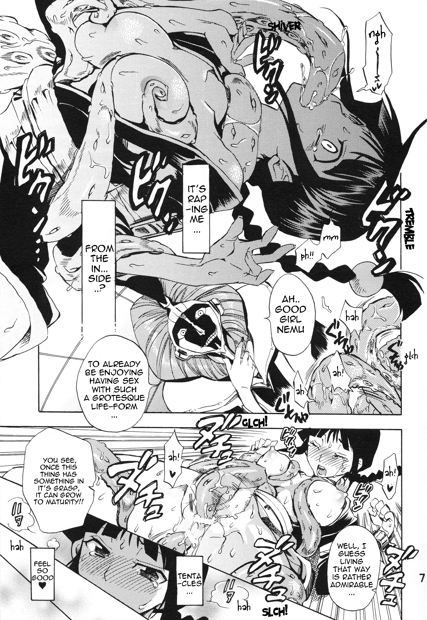 Nurunuru Panic! Slimy Panic! porn comic picture 5