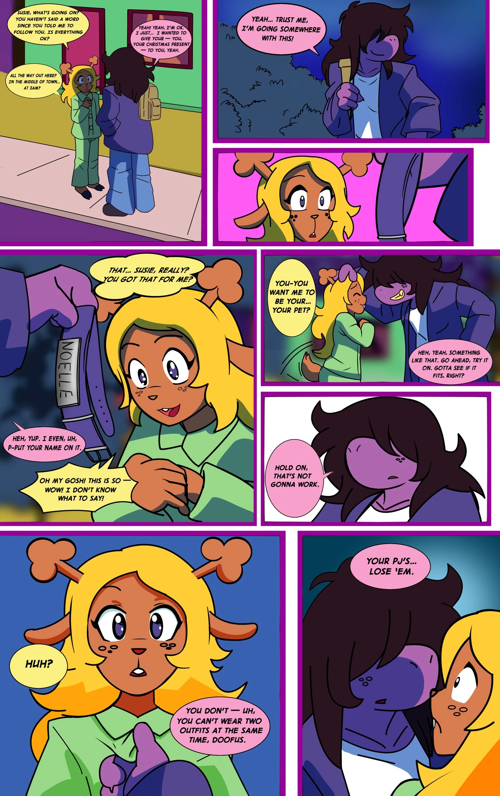 O holy night: a noelle delight porn comic picture 14