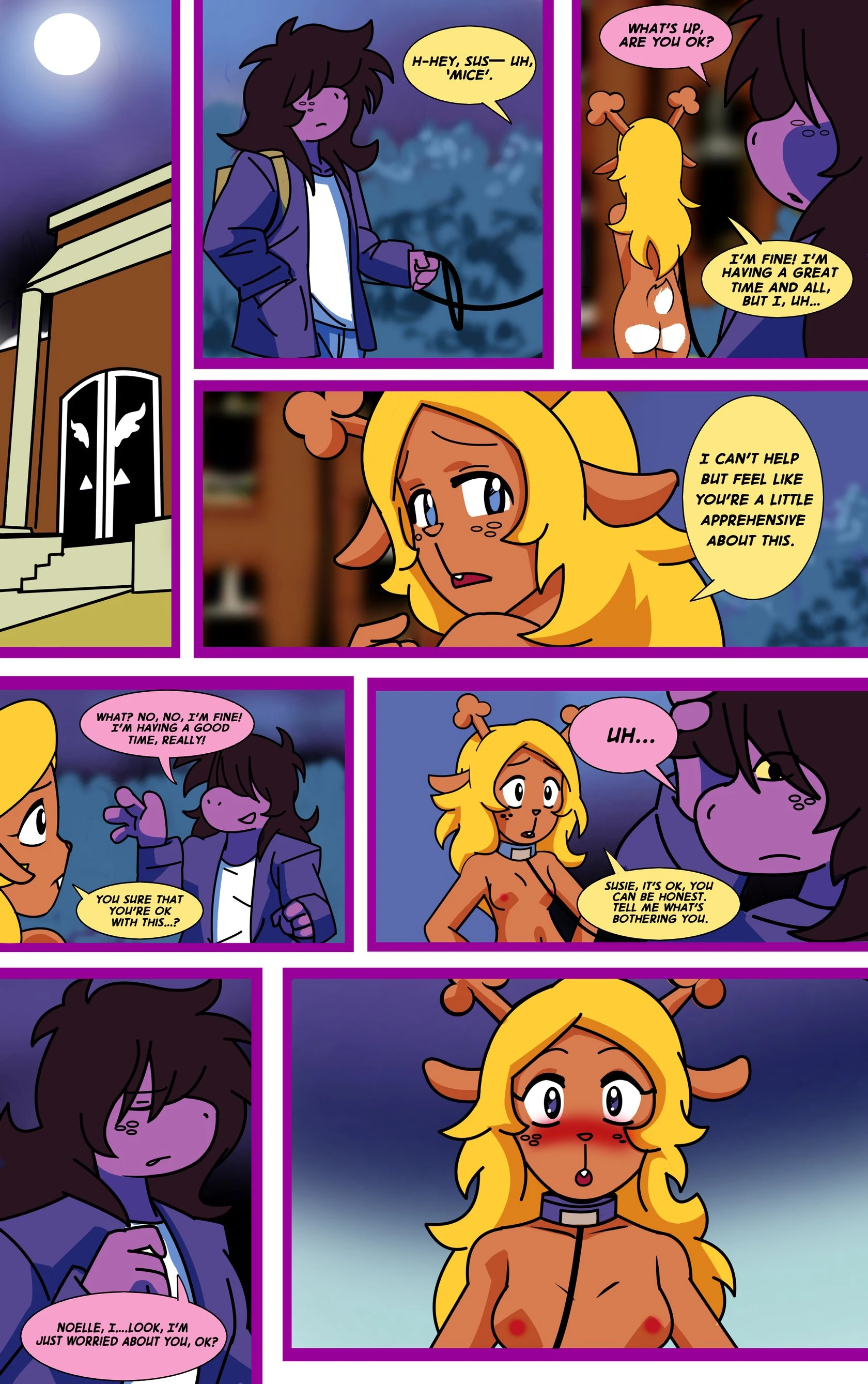 O holy night: a noelle delight porn comic picture 18