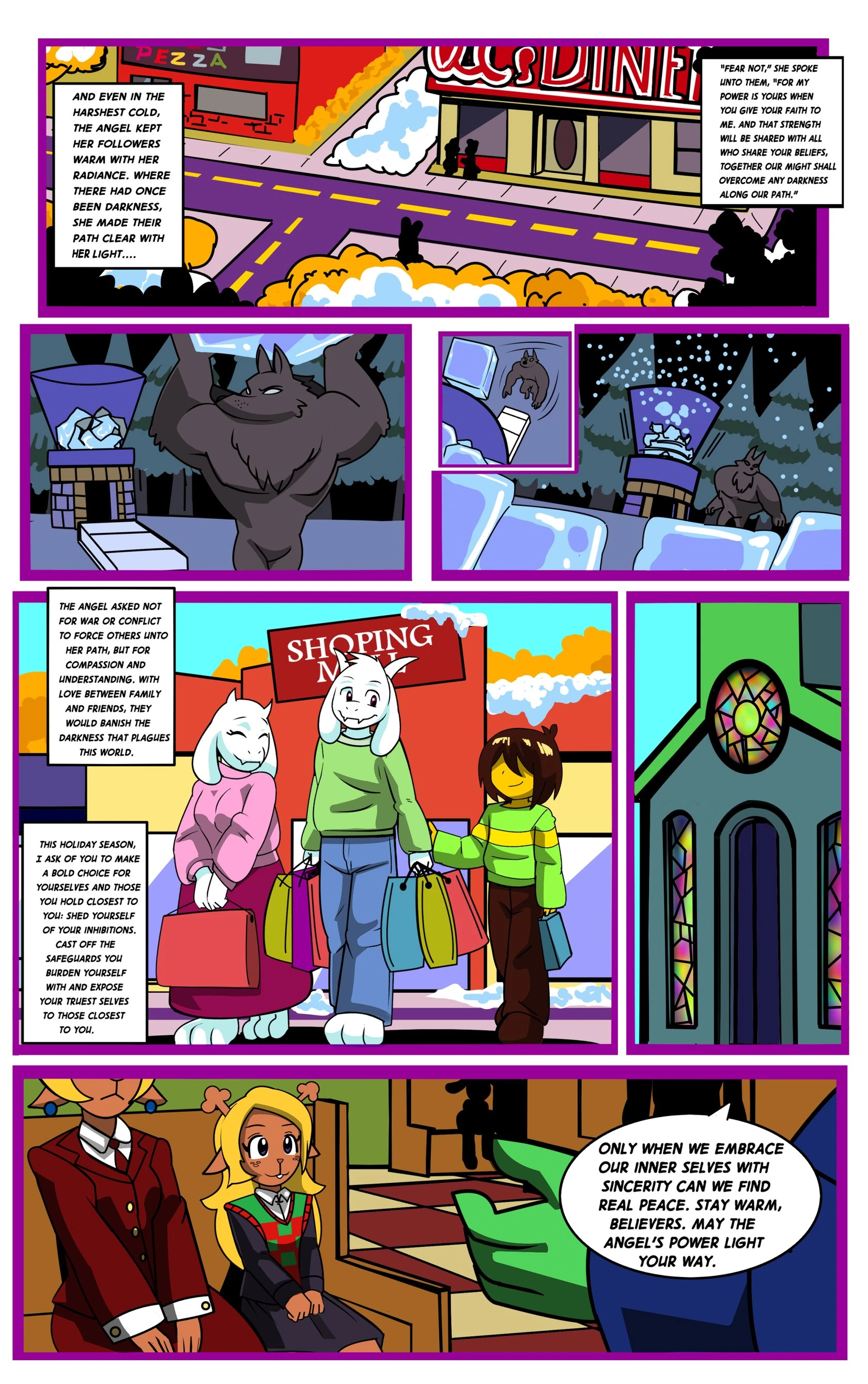 O holy night: a noelle delight porn comic picture 5