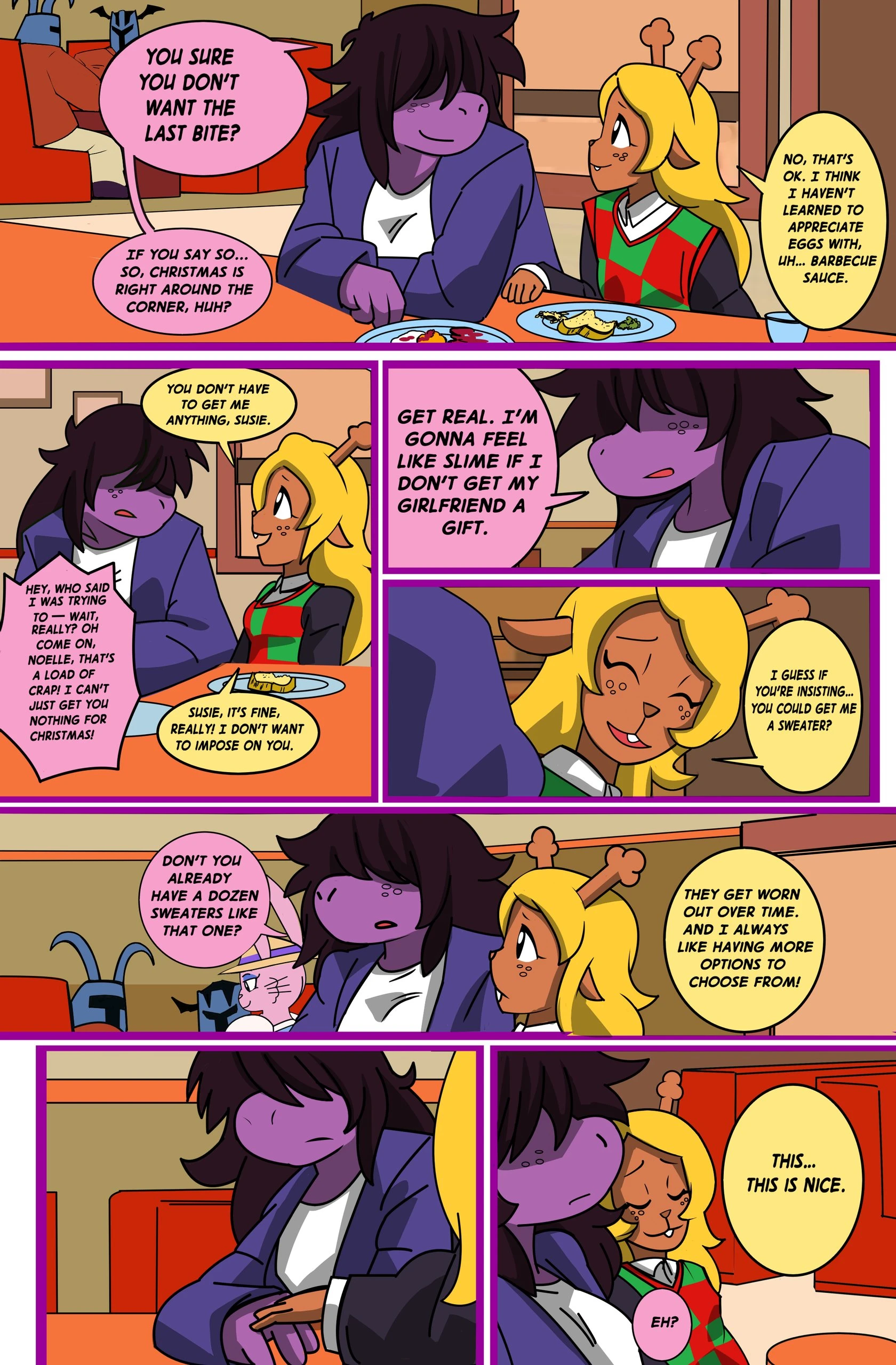 O holy night: a noelle delight porn comic picture 7