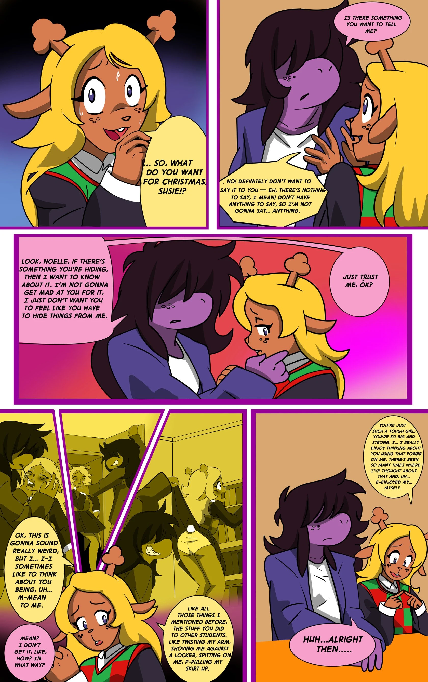 O holy night: a noelle delight porn comic picture 9