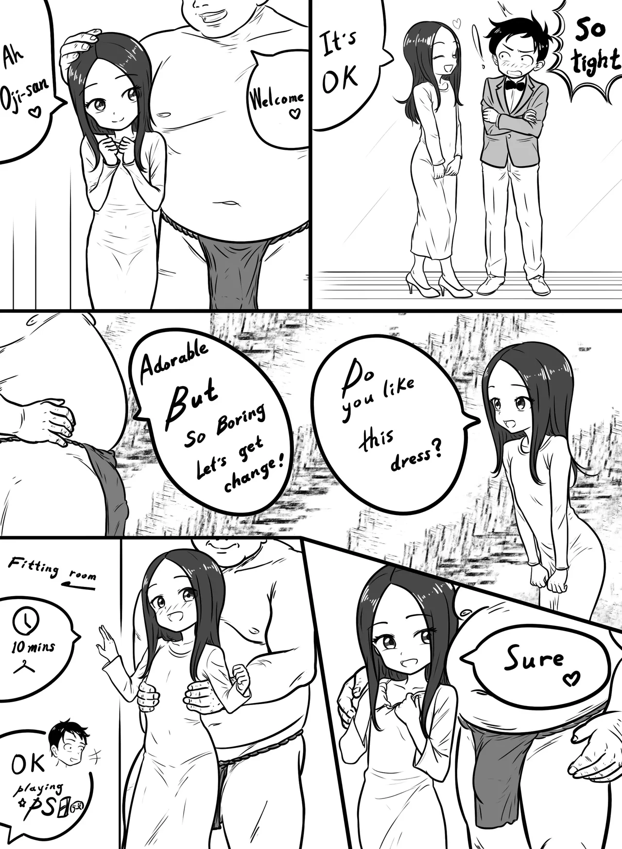 Oji-san to Asobimasu Takagi-san [English] porn comic picture 16