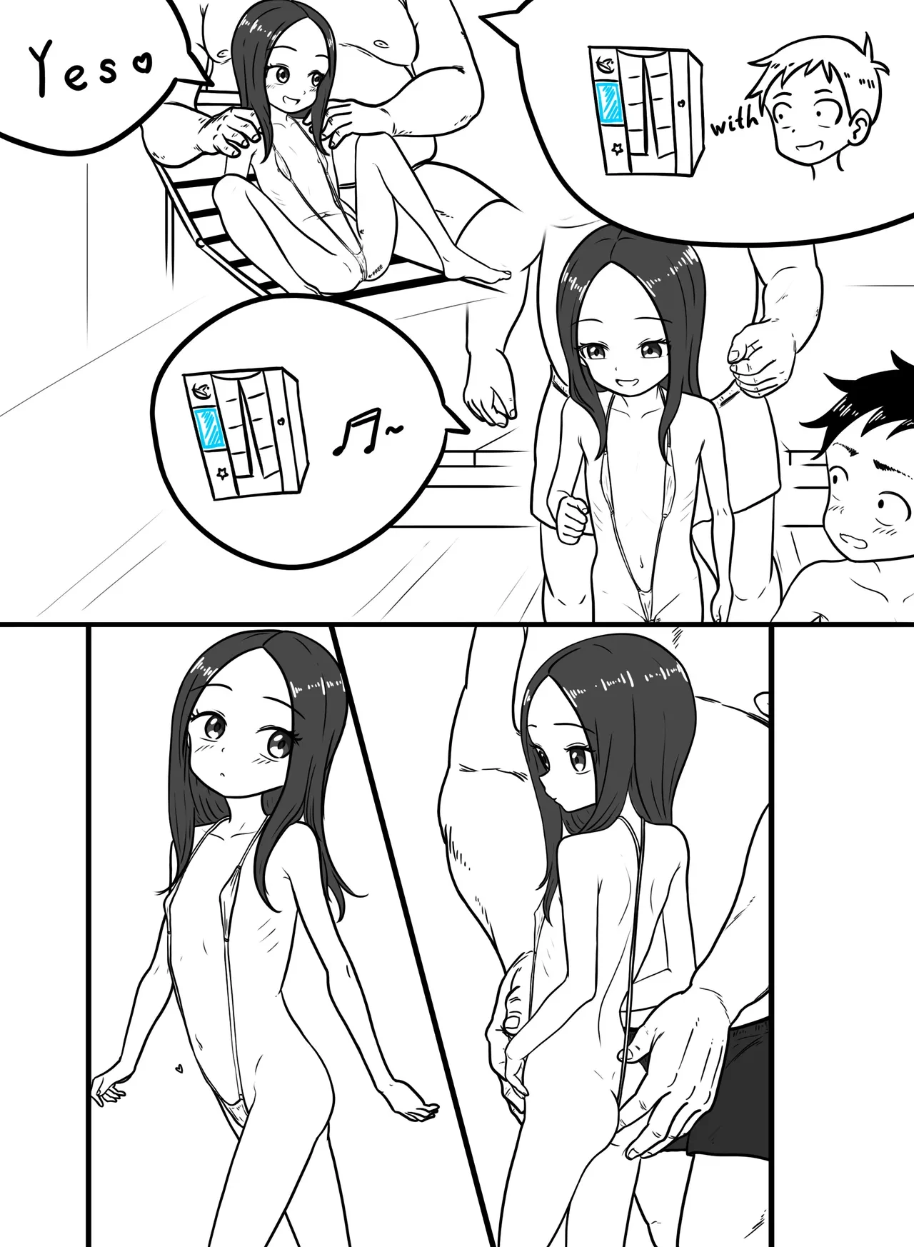 Oji-san to Asobimasu Takagi-san [English] porn comic picture 6
